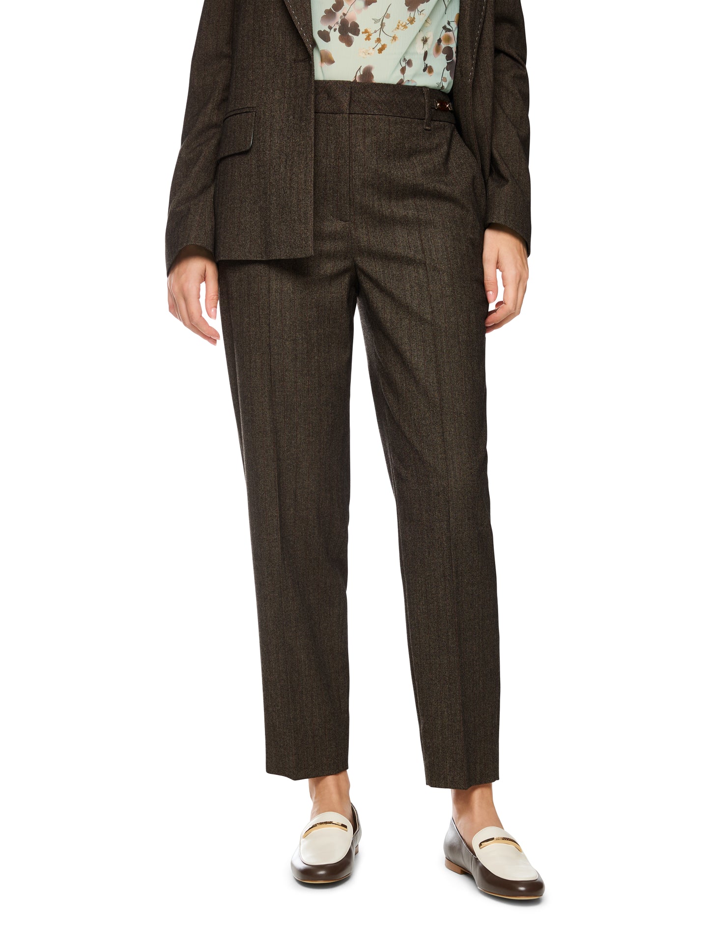 Marc Cain Brown Trousers BC8139W74