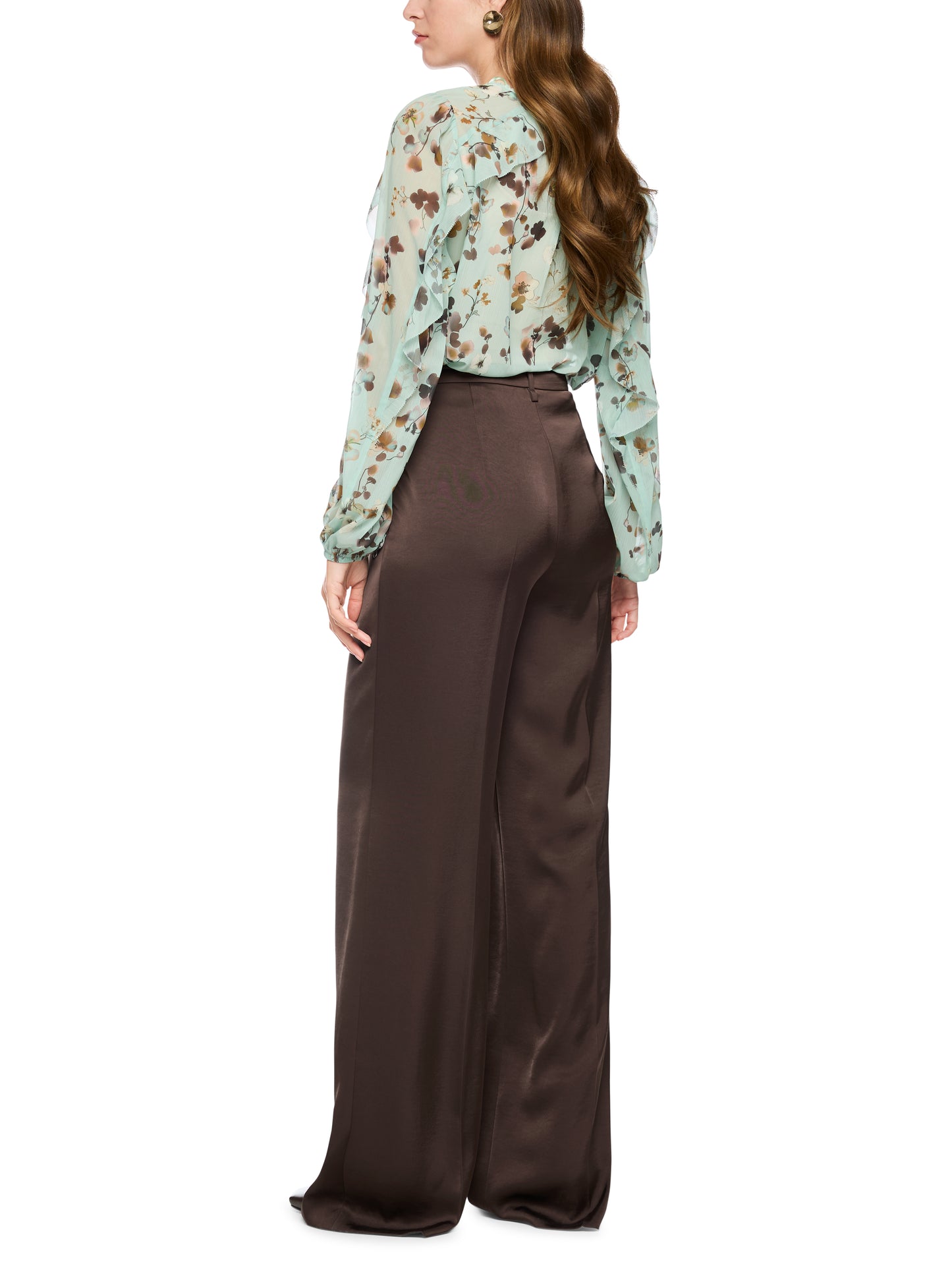 Marc Cain Brown Trousers BC8141W60