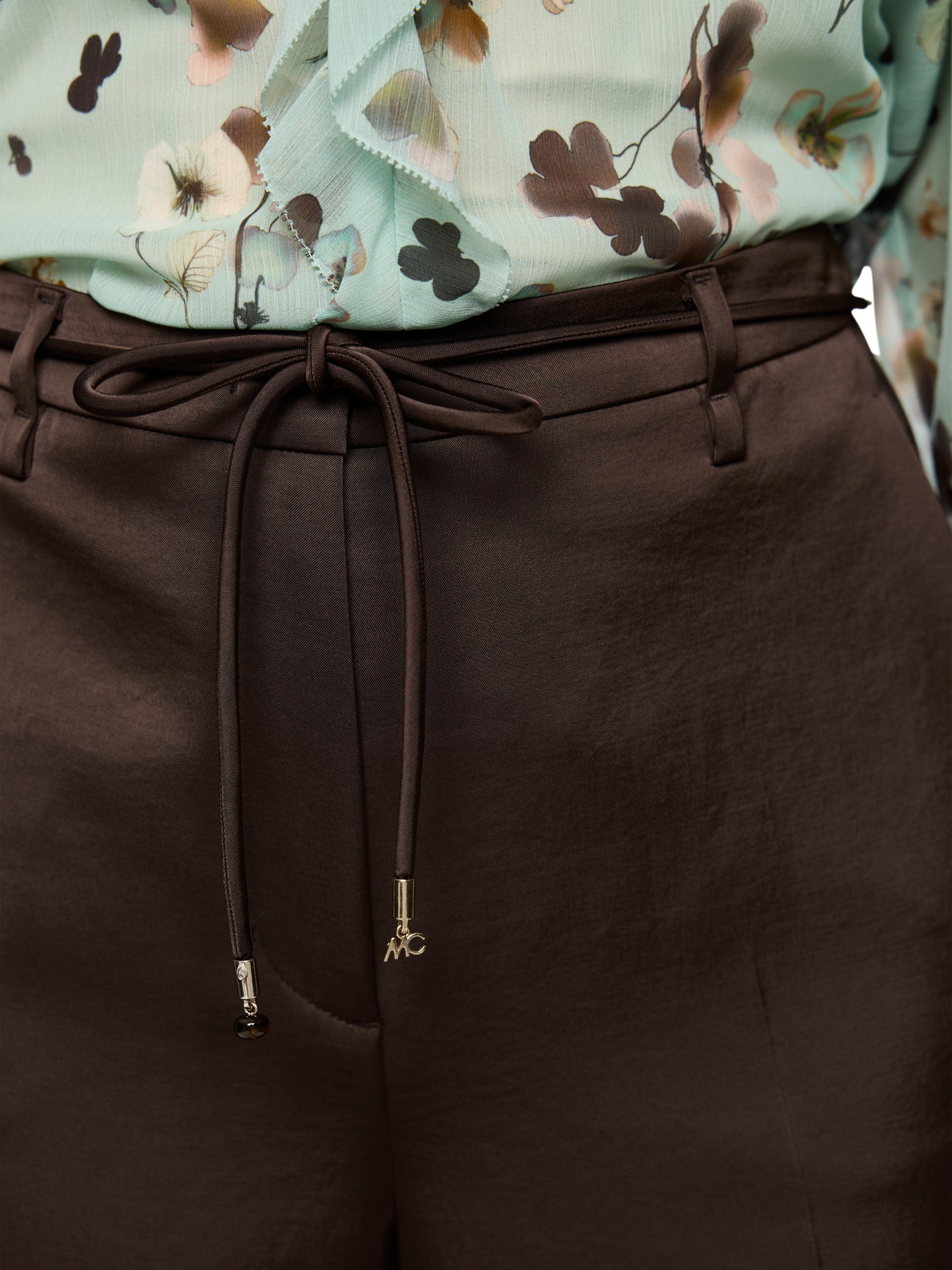Marc Cain Brown Trousers BC8141W60
