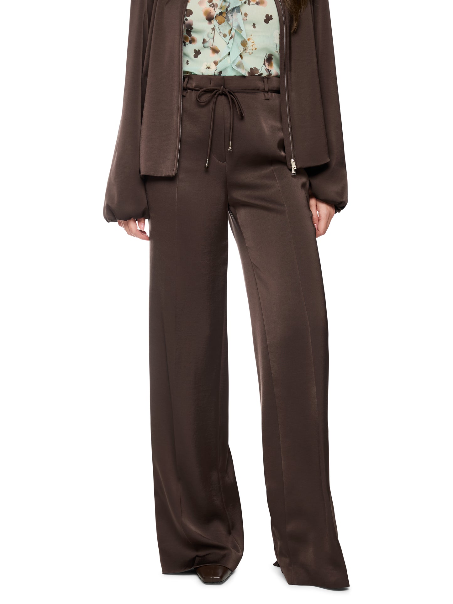 Marc Cain Brown Trousers BC8141W60