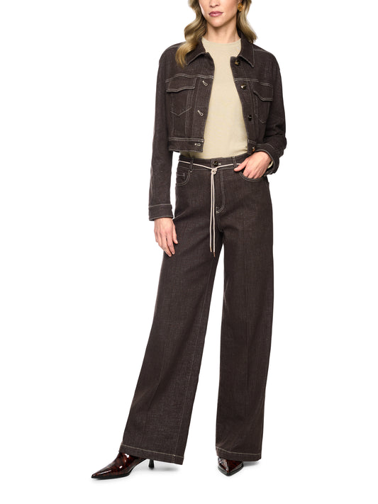 Marc Cain Brown Jeans BC8225D09