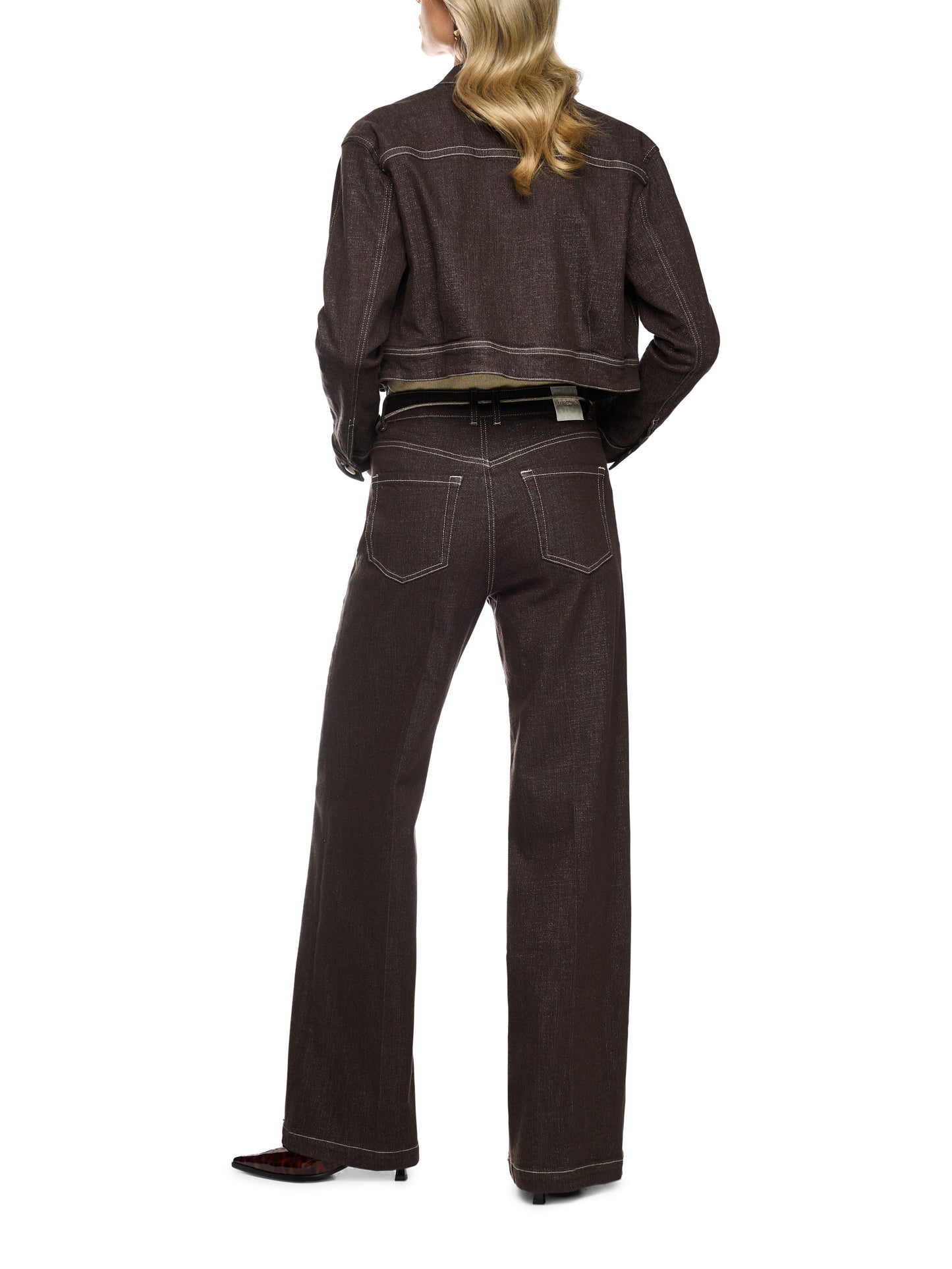 Marc Cain Brown Jeans BC8225D09