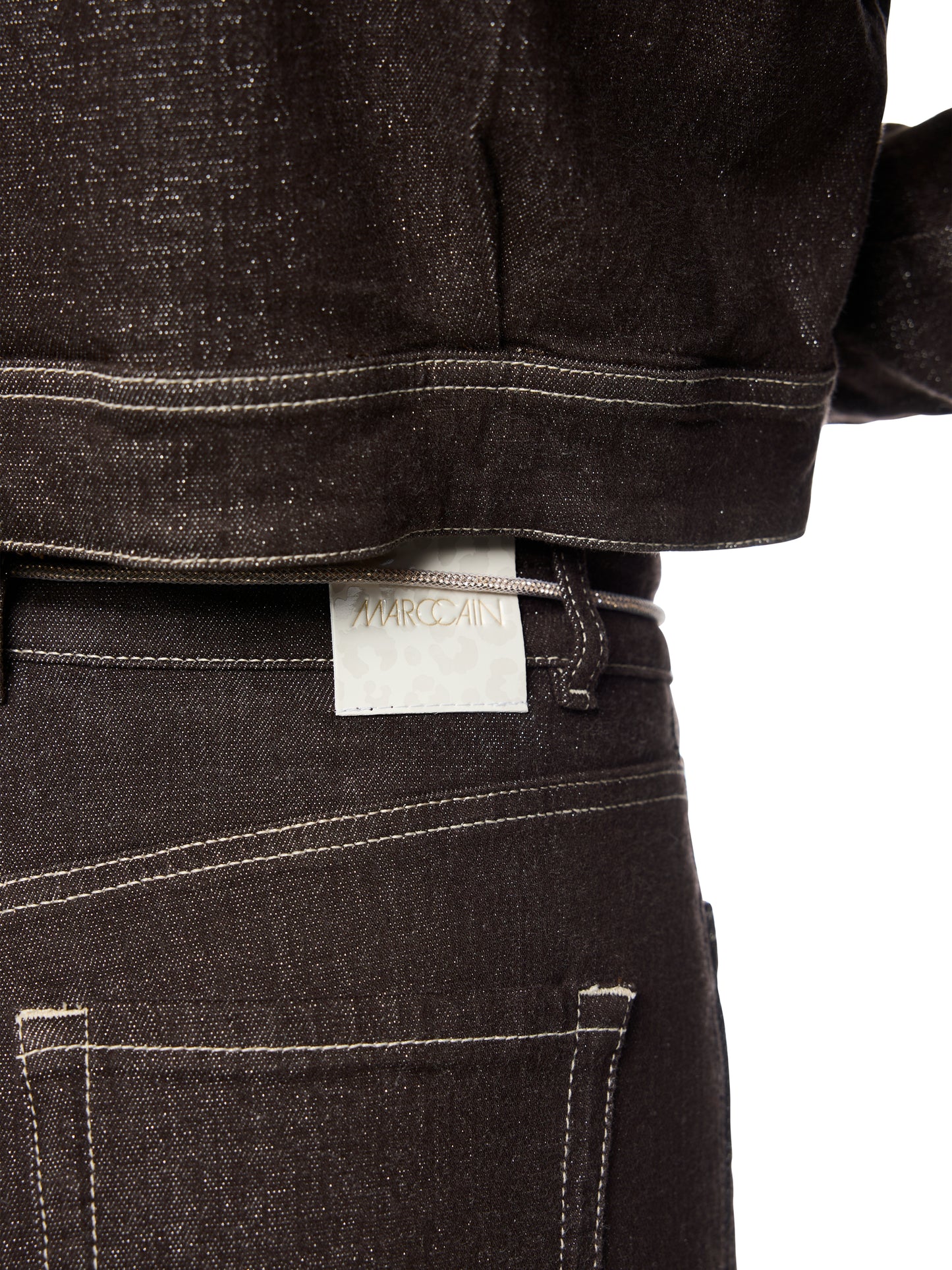 Marc Cain Brown Jeans BC8225D09