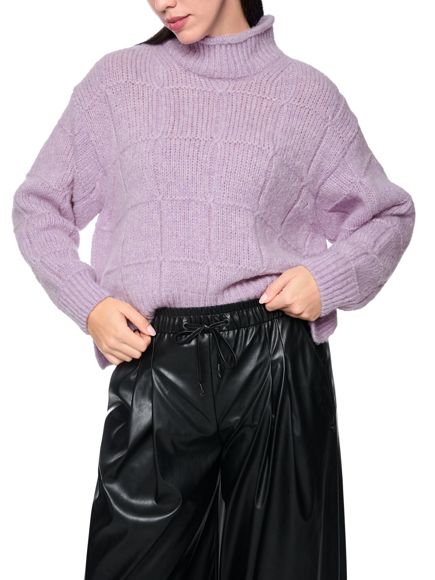 Marc Cain Lilac Sweater BC4115M07