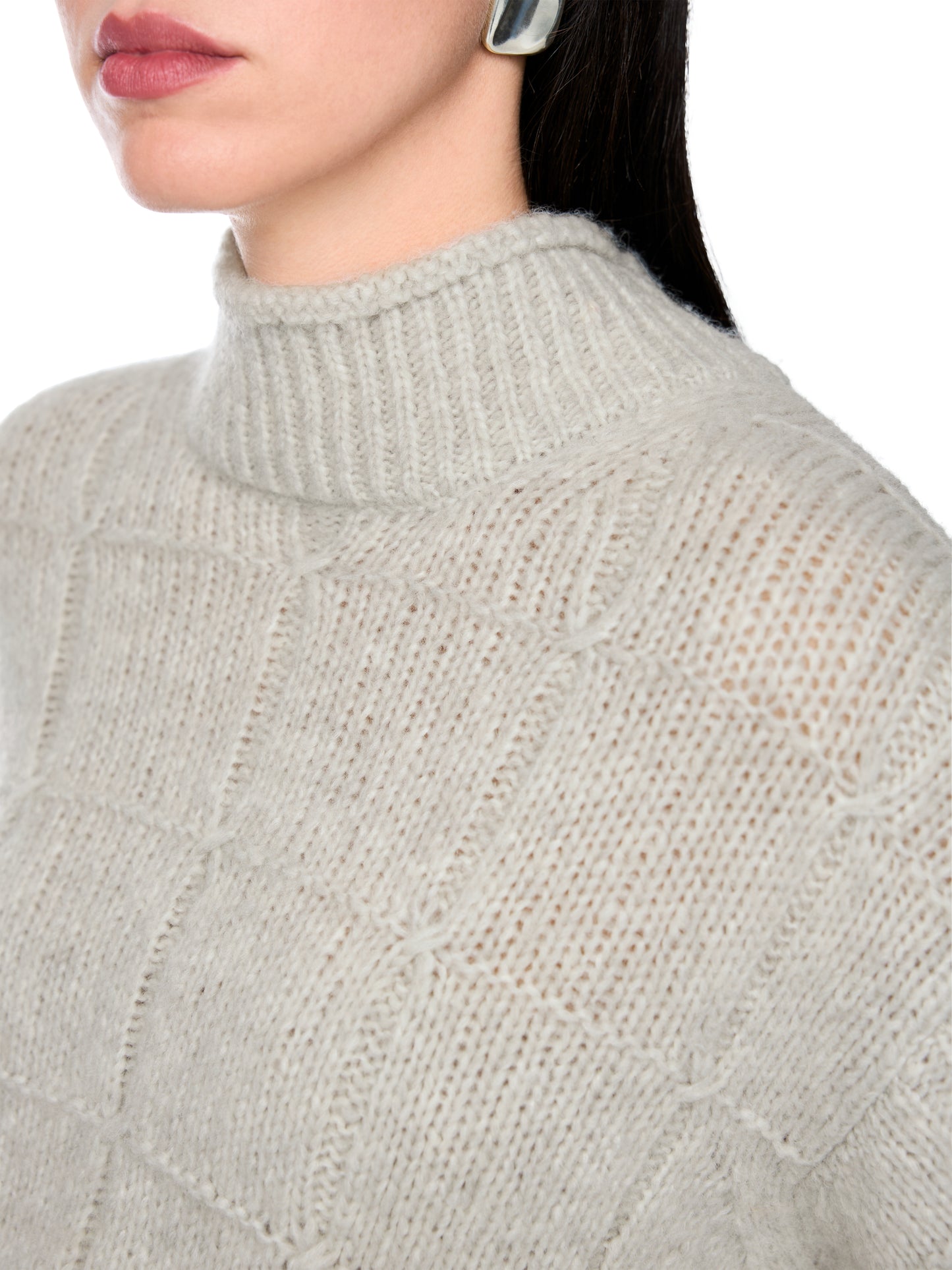 Marc Cain Pale Grey Sweater BC4115M07