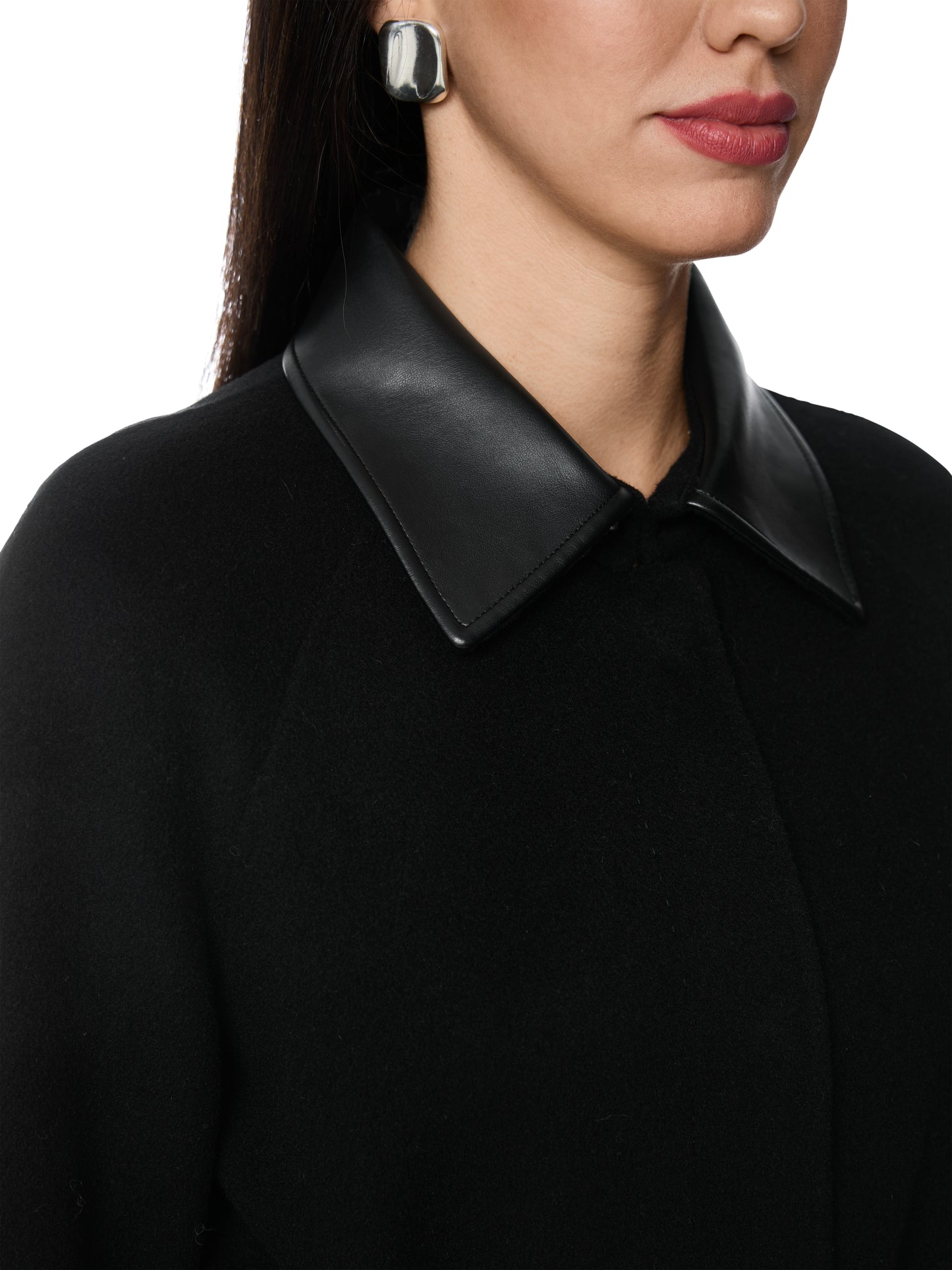 Marc Cain Black Coat BC1106W33