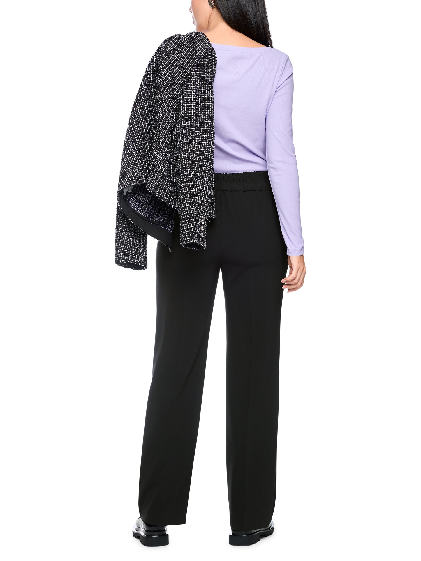 Marc Cain Black Trousers BC8119W16