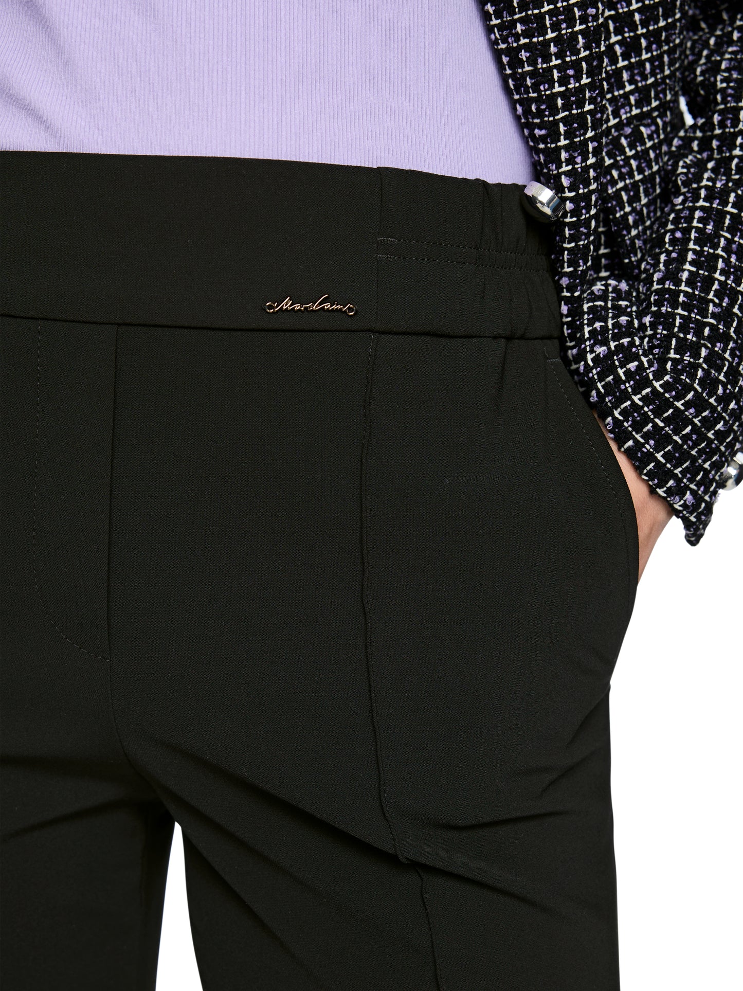 Marc Cain Black Trousers BC8119W16