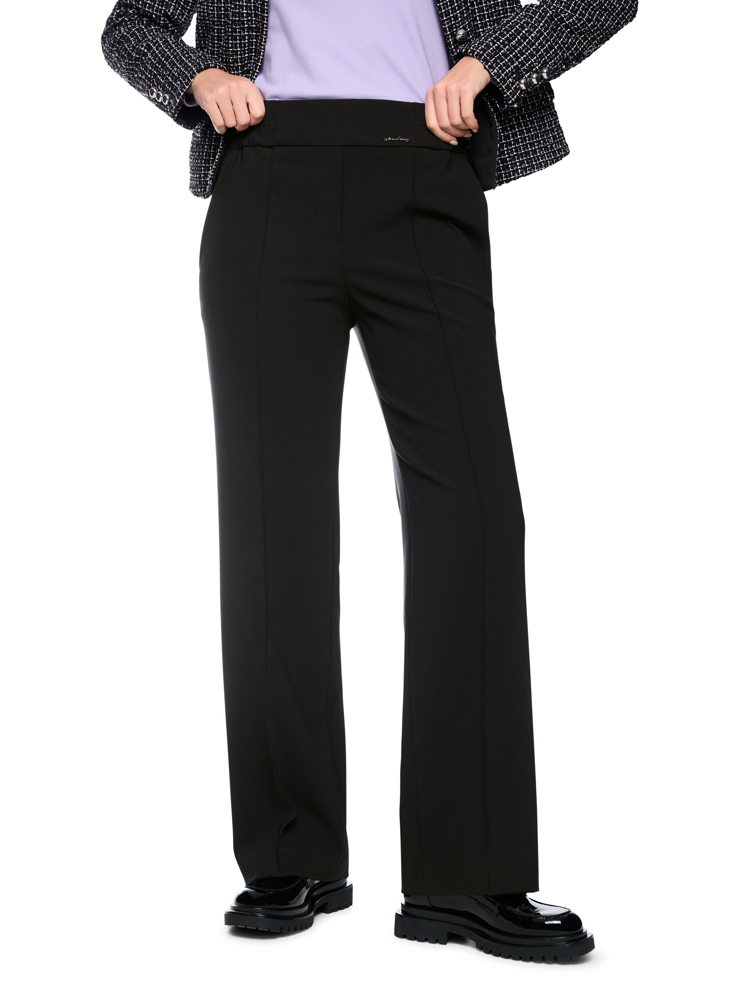 Marc Cain Black Trousers BC8119W16