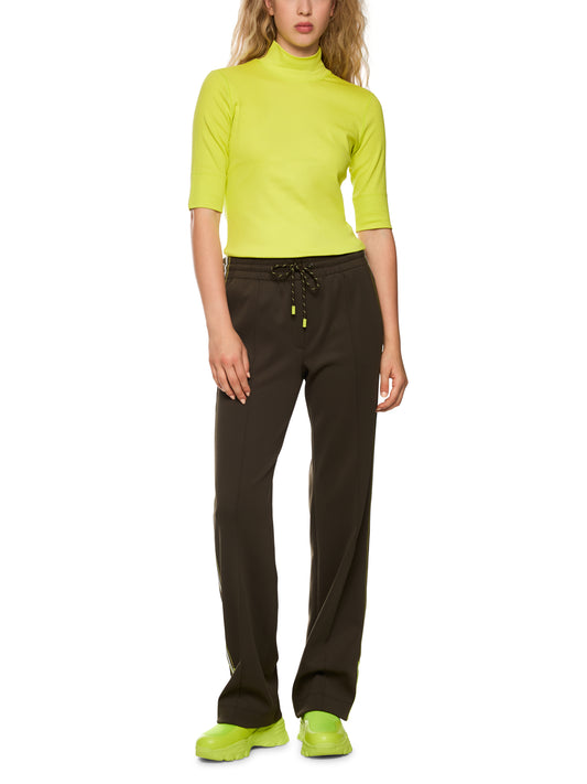 Marc Cain Sports Lime High Neck Top ZS4804J50