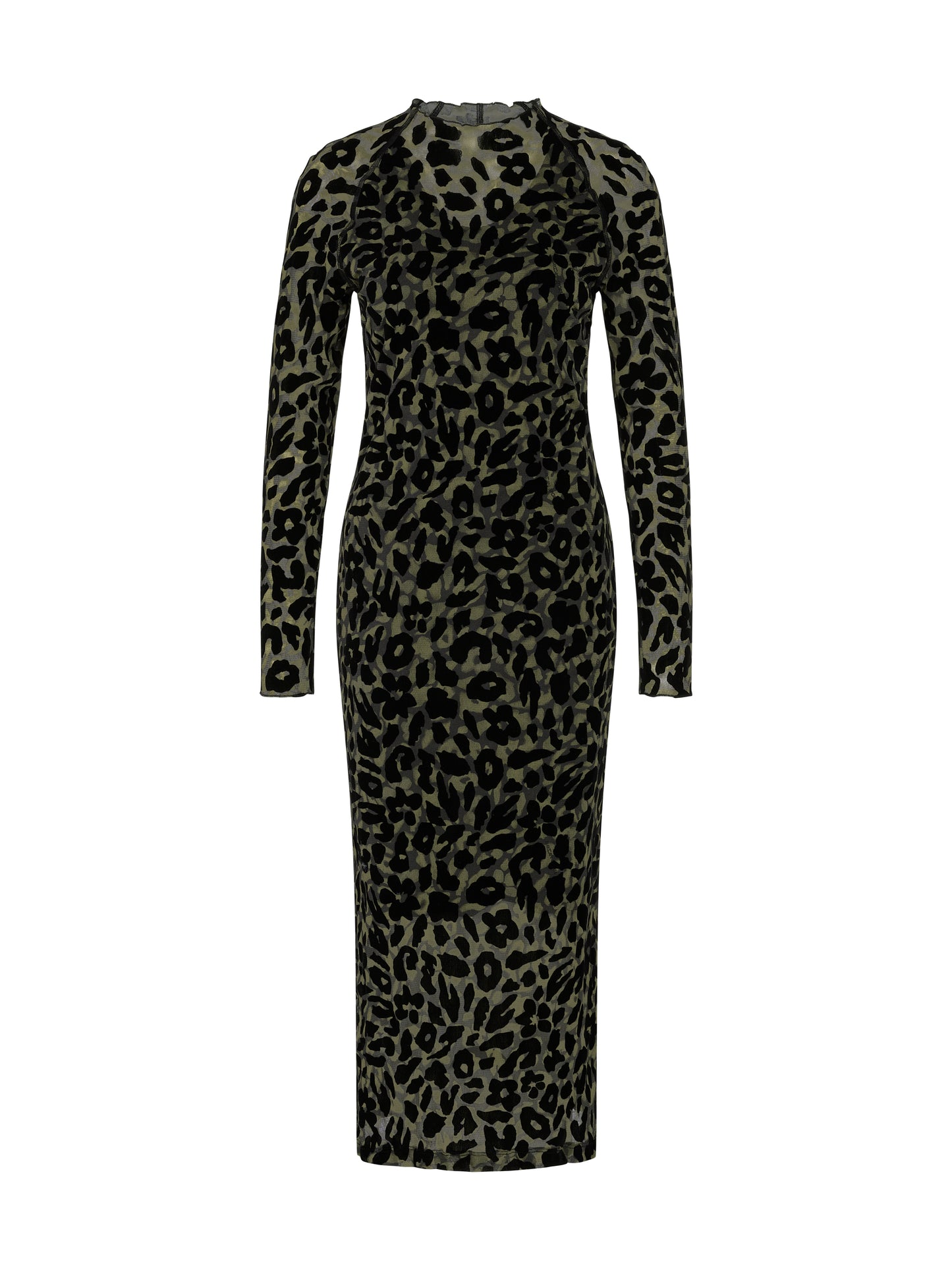 Marc Cain Sports Khaki/Black Dress ZS2115J19