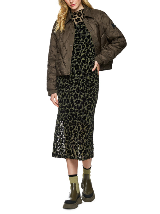 Marc Cain Sports Khaki/Black Dress ZS2115J19