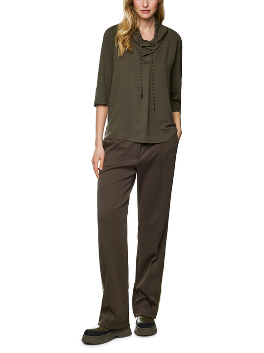 Marc Cain Sports Khaki Tunic Top ZS5502J57