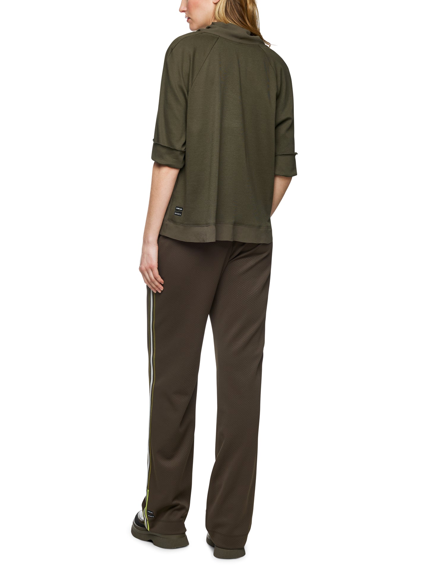 Marc Cain Sports Khaki Tunic Top ZS5502J57