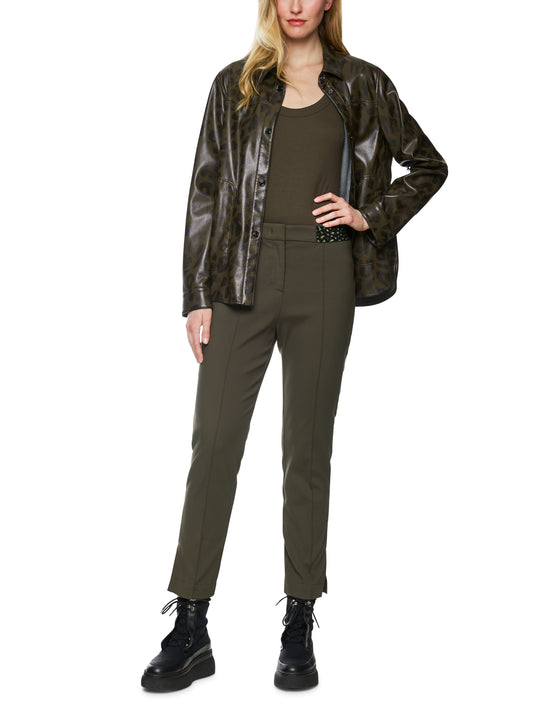 Marc Cain Sports Khaki Tapered Trouser ZS8112W08
