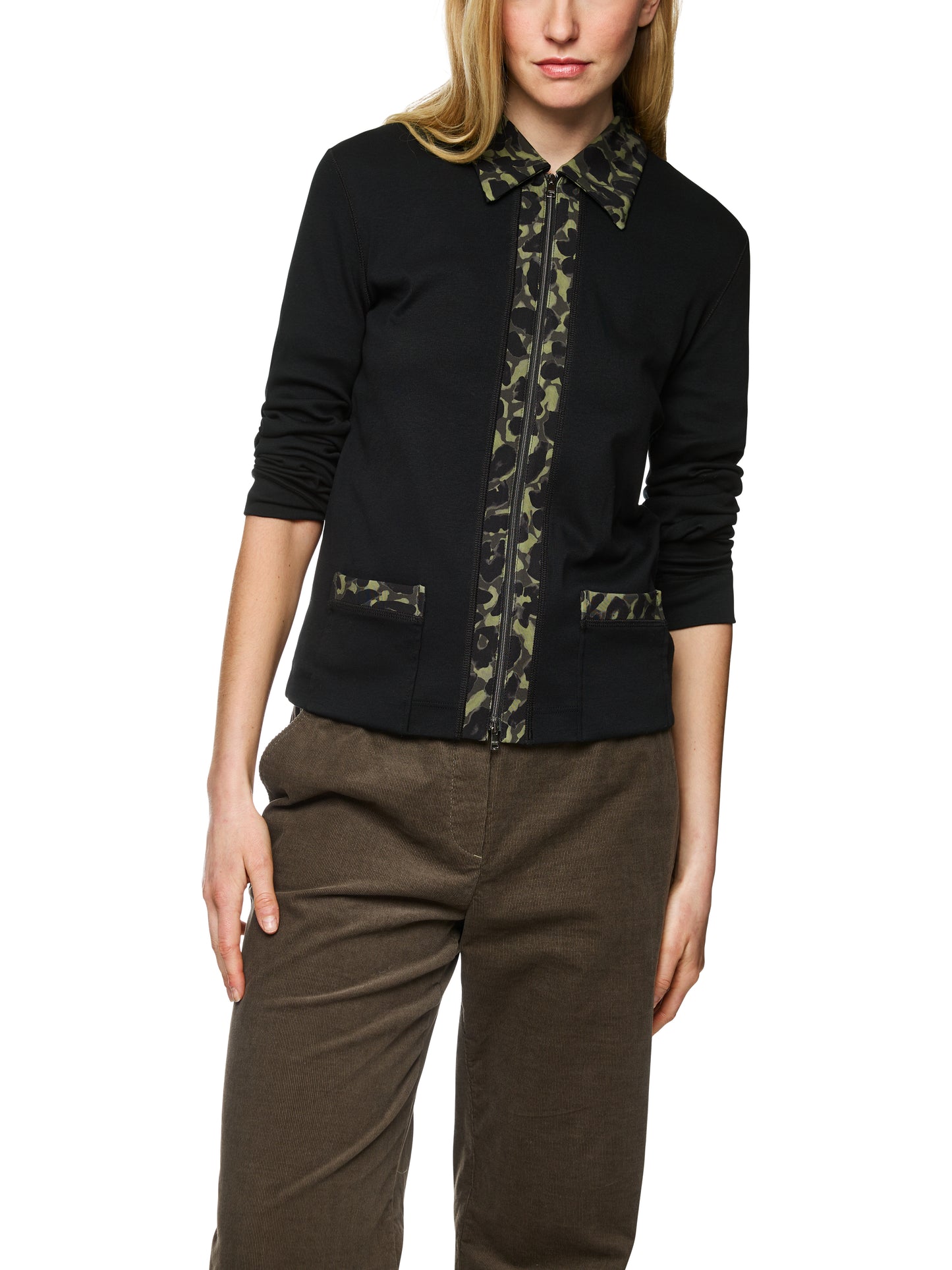 Marc Cain Sports Black Jacket ZS3109J55