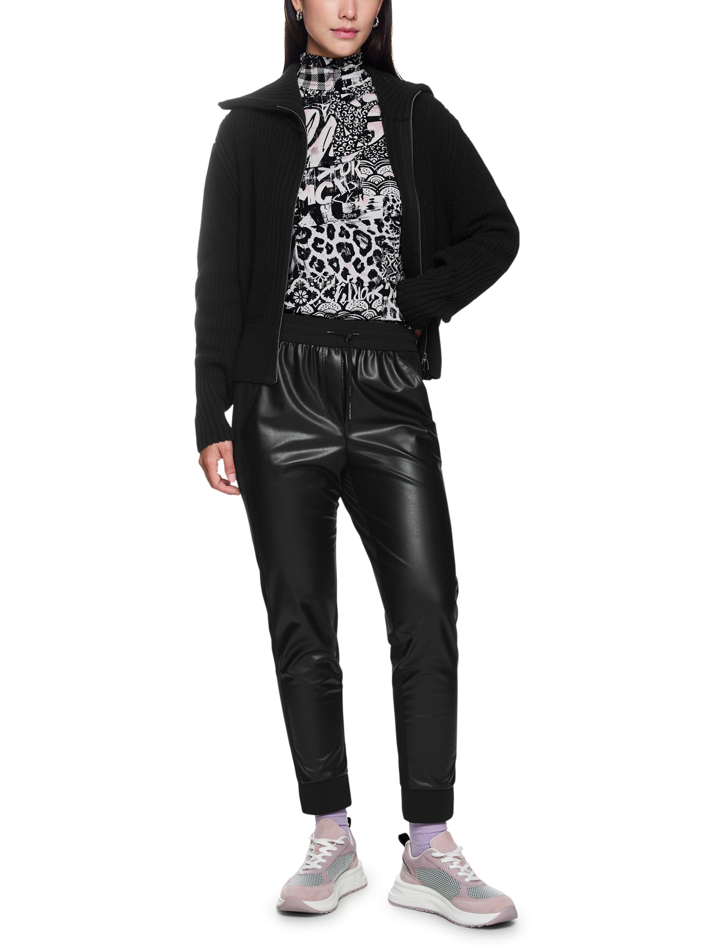 Marc Cain Sports Pleather Trousers ZS8134J29