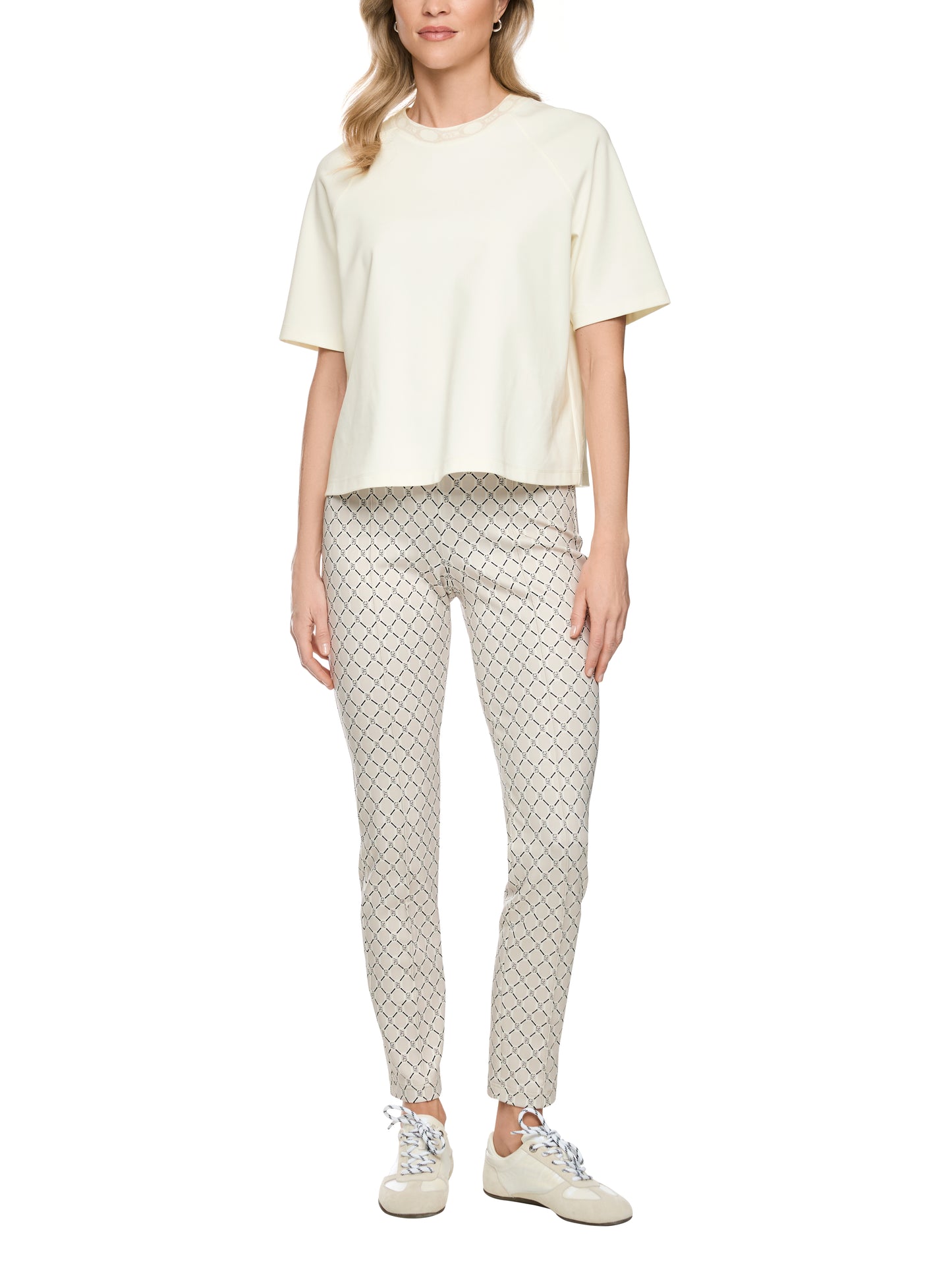 Marc Cain Sports Cream Top BS4803J54