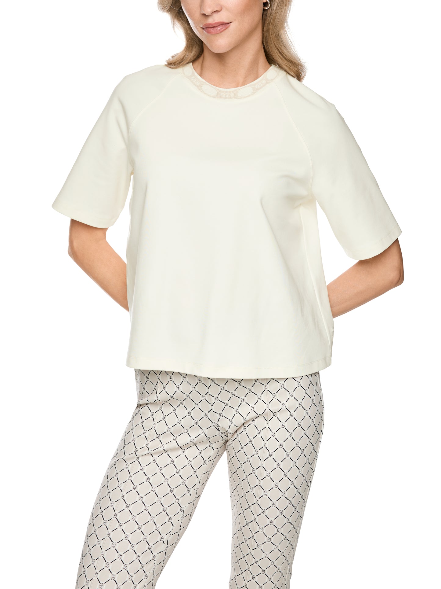 Marc Cain Sports Cream Top BS4803J54