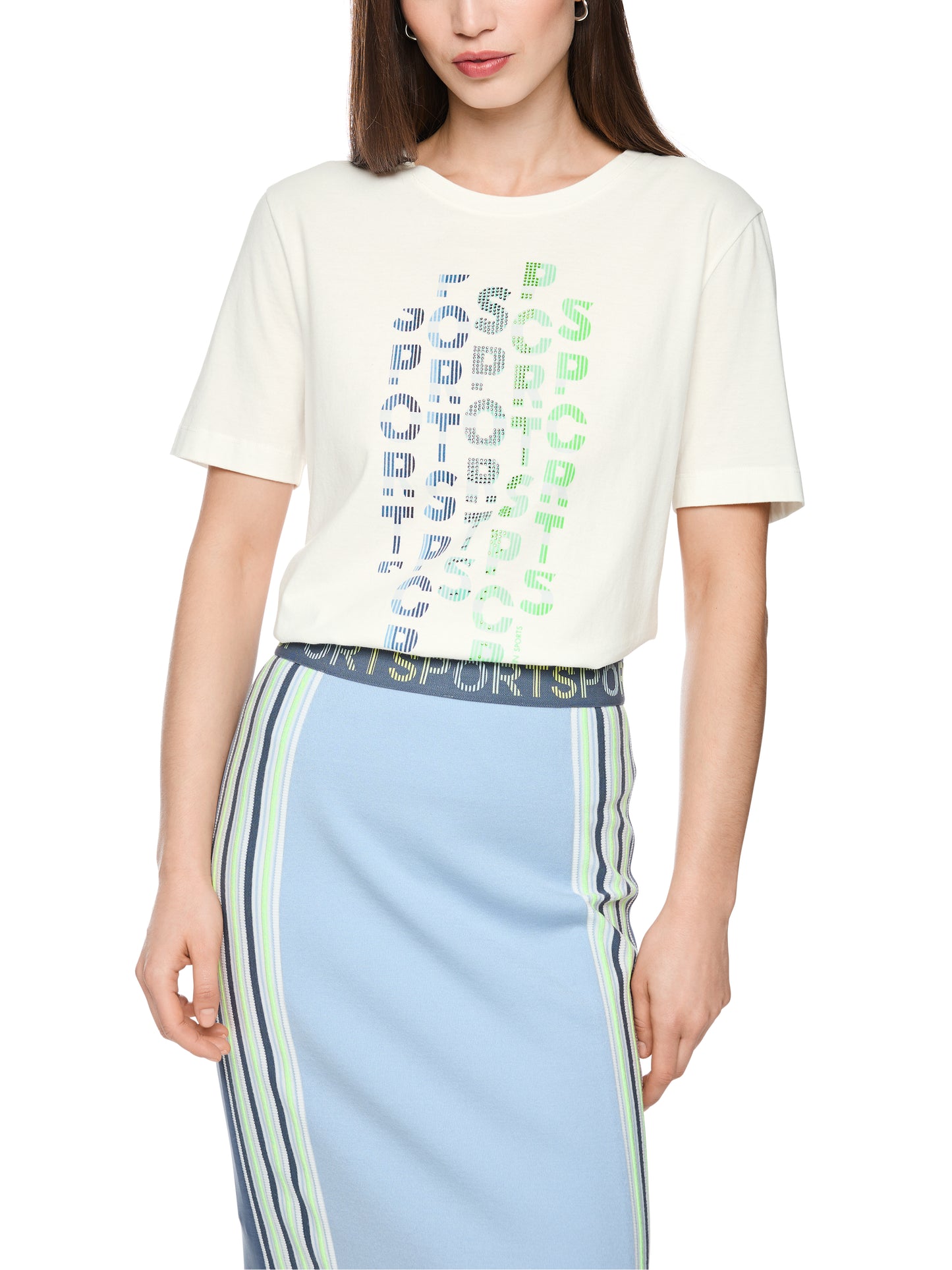 Marc Cain Sports Sparkle T-Shirt BS4820J17