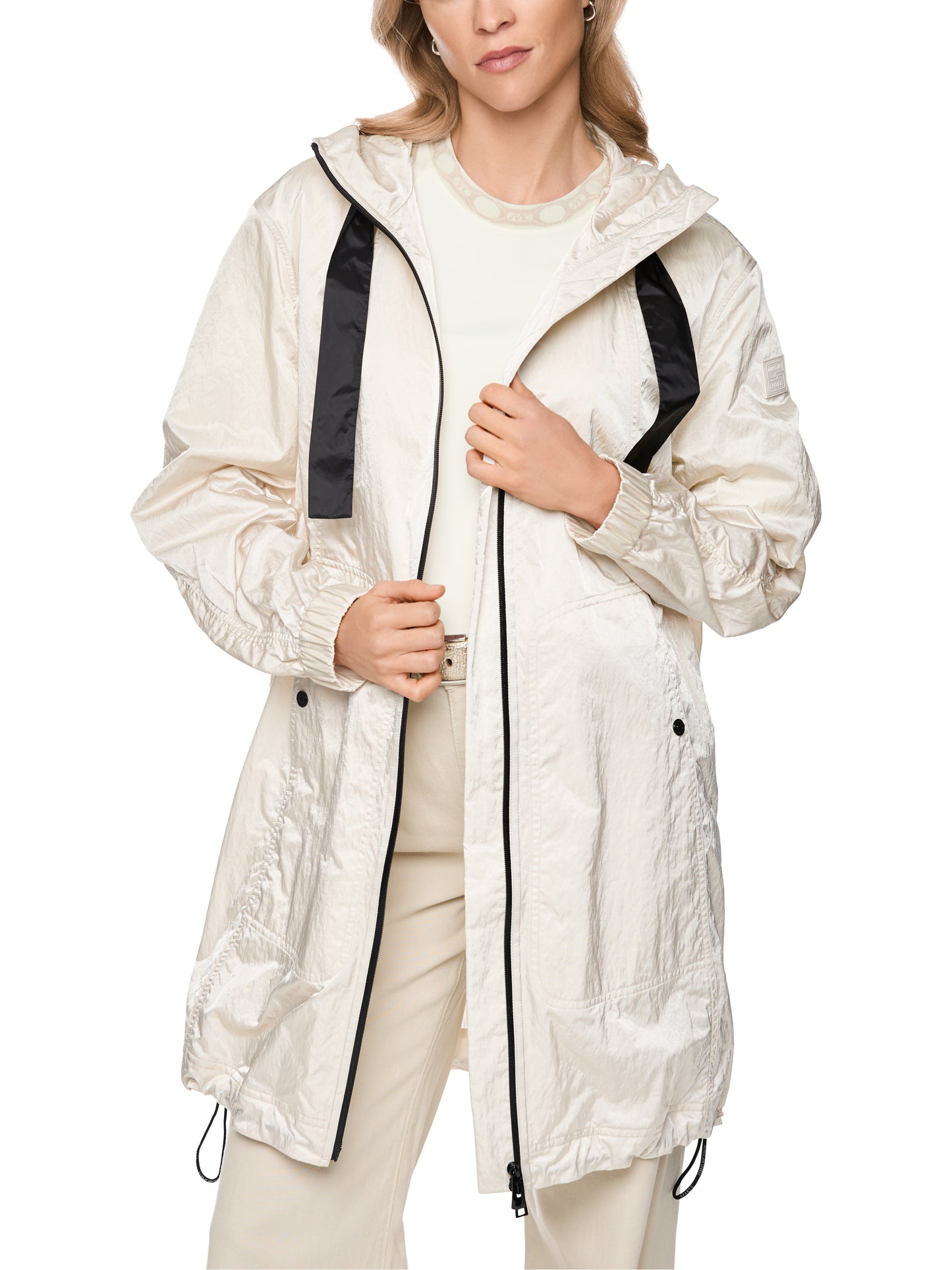 Marc Cain Sports Beige Parka BS1101W66