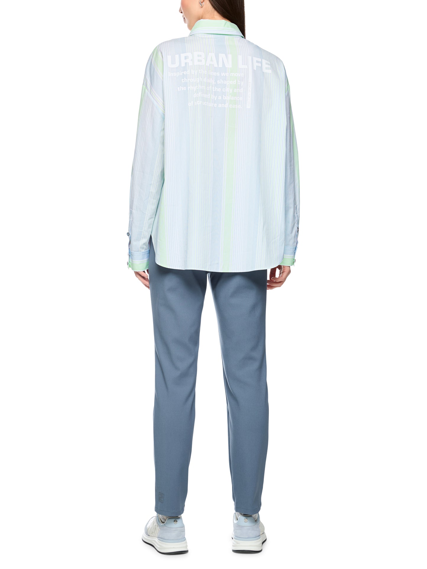 Marc Cain Sports Stripe Shirt BS5112W15