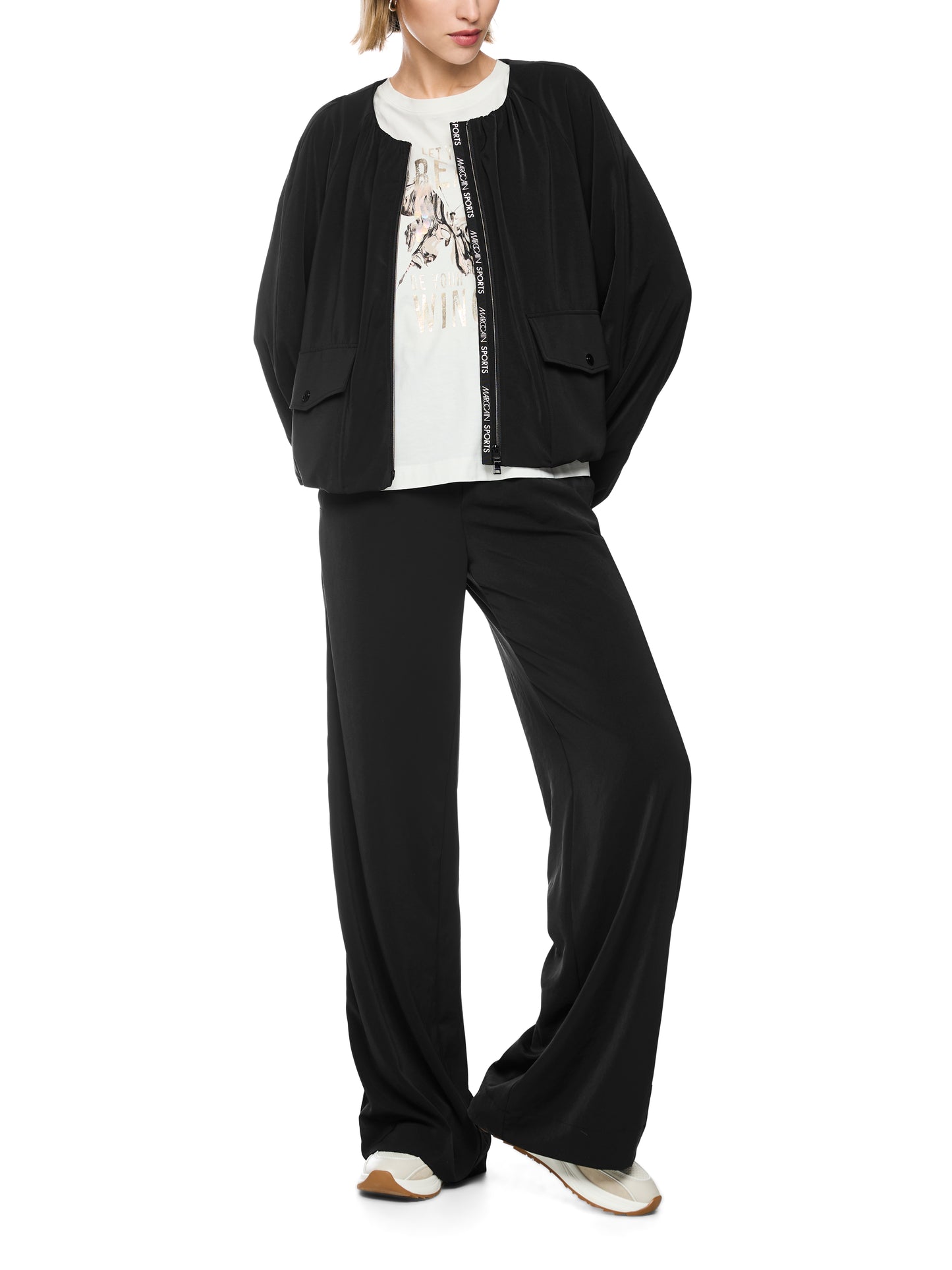 Marc Cain Sports Black Jacket BS3106W03