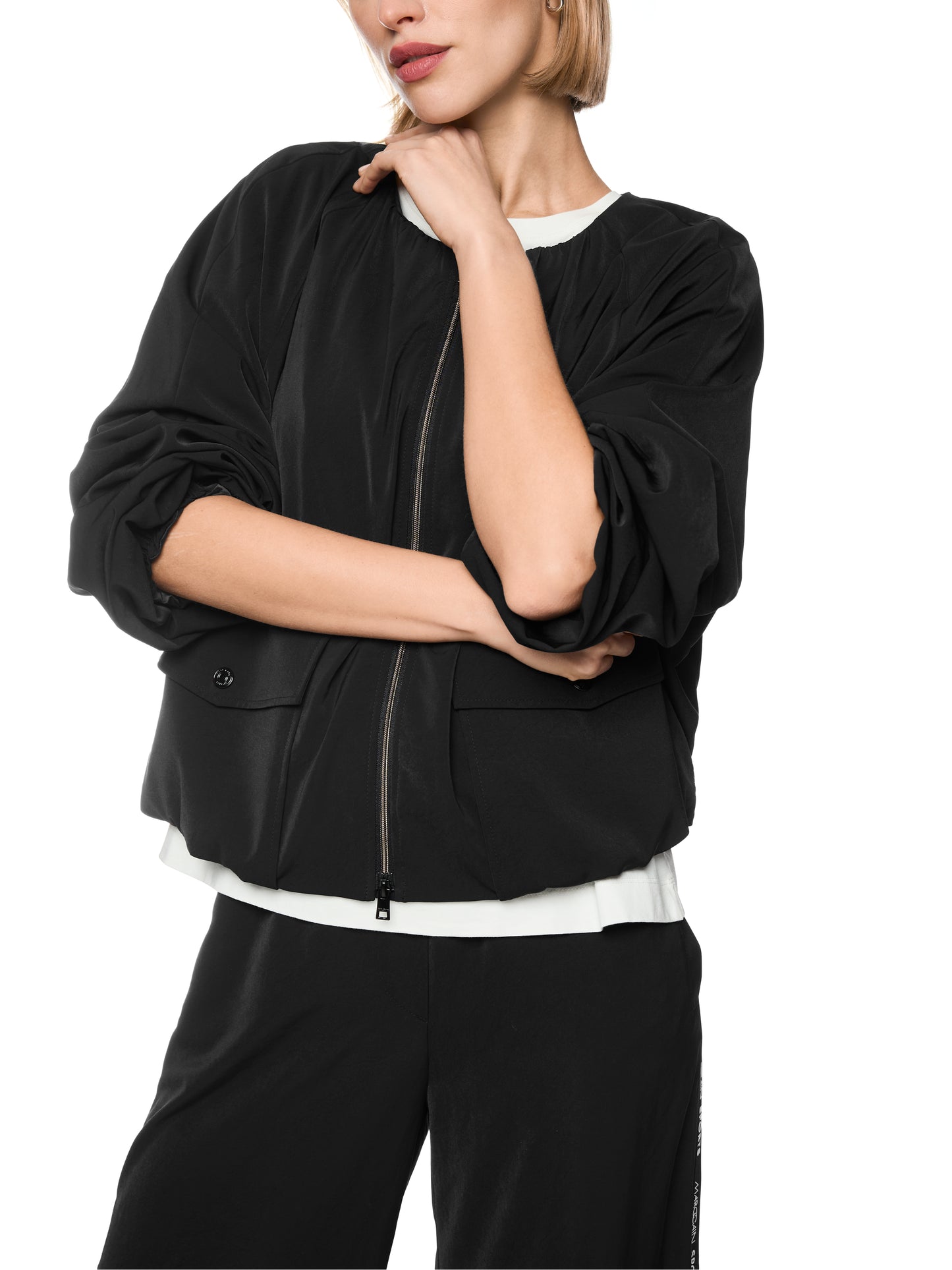 Marc Cain Sports Black Jacket BS3106W03