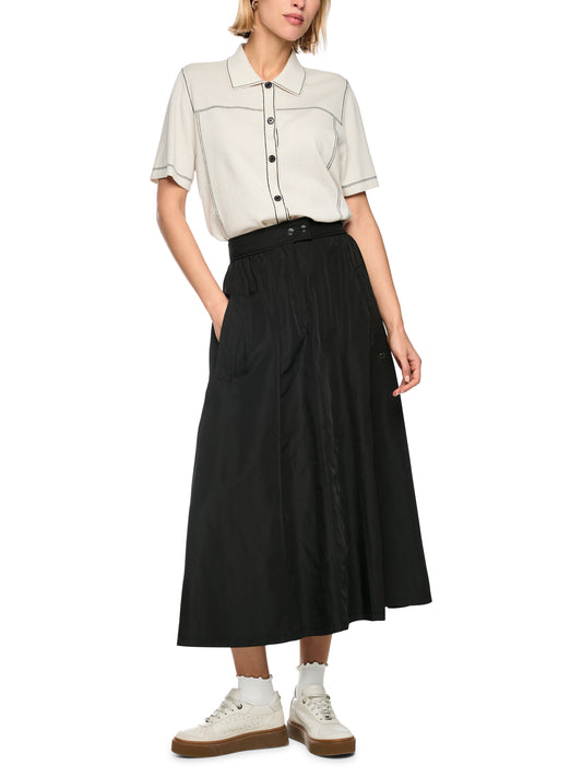 Marc Cain Sports Black Skirt BS7101W43