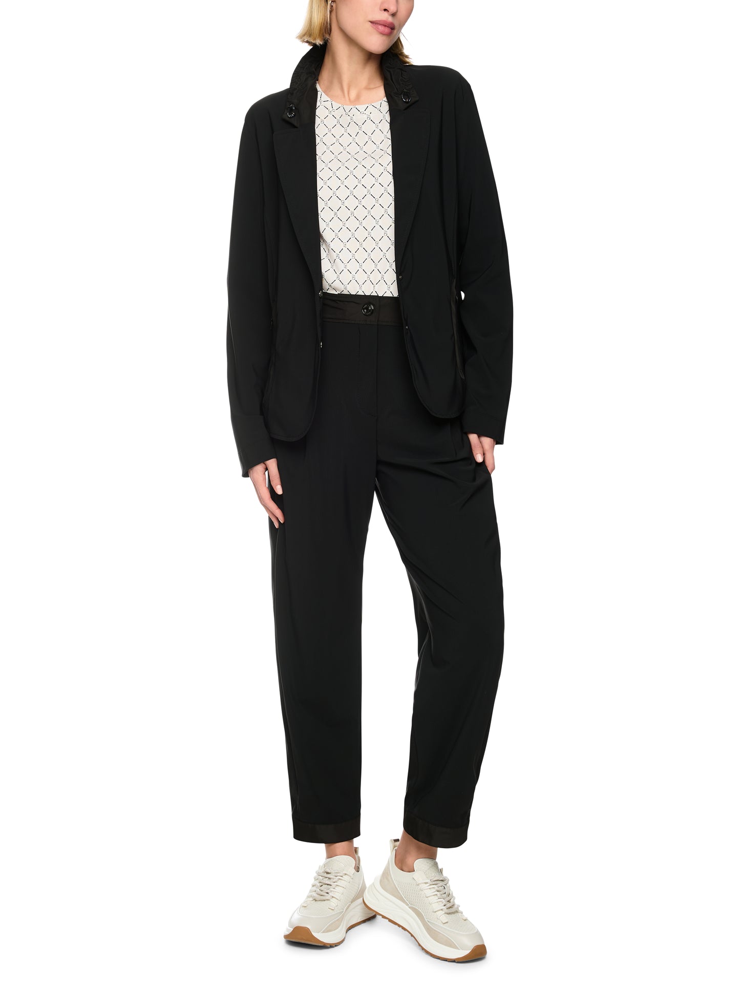 Marc Cain Sports Black Trousers BS8105J40