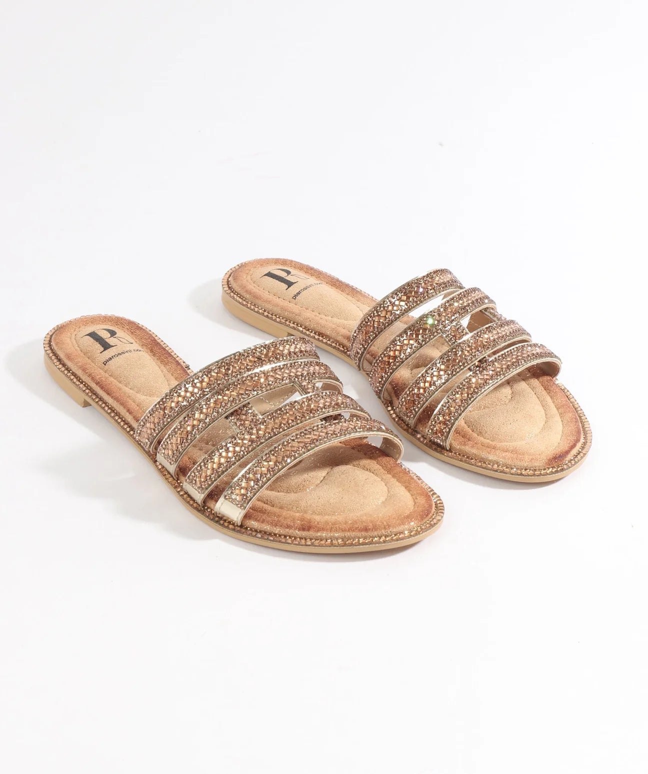 Pia Rossini Gold Marielle Sandal MAR100