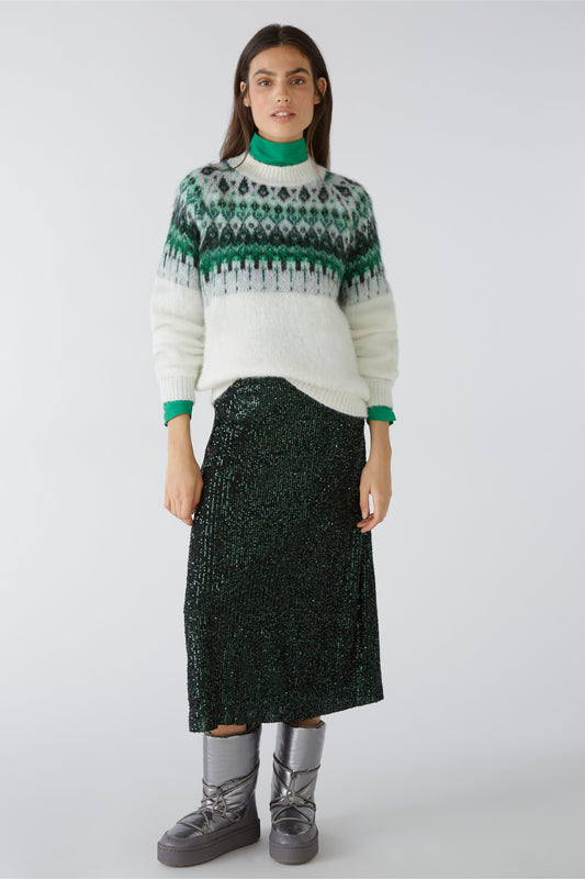 Oui Fairisle Ski Sweater