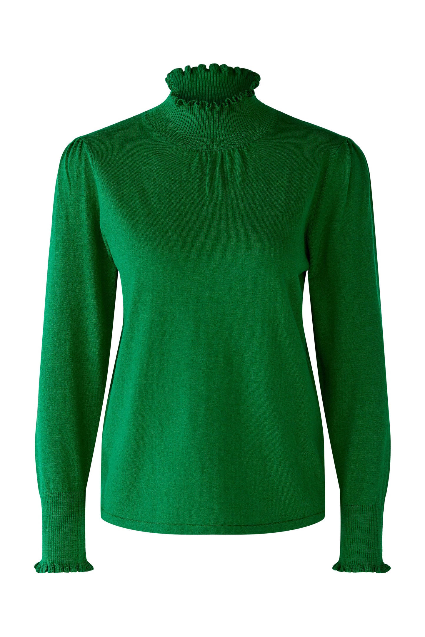 Oui Emerald High Neck Sweater