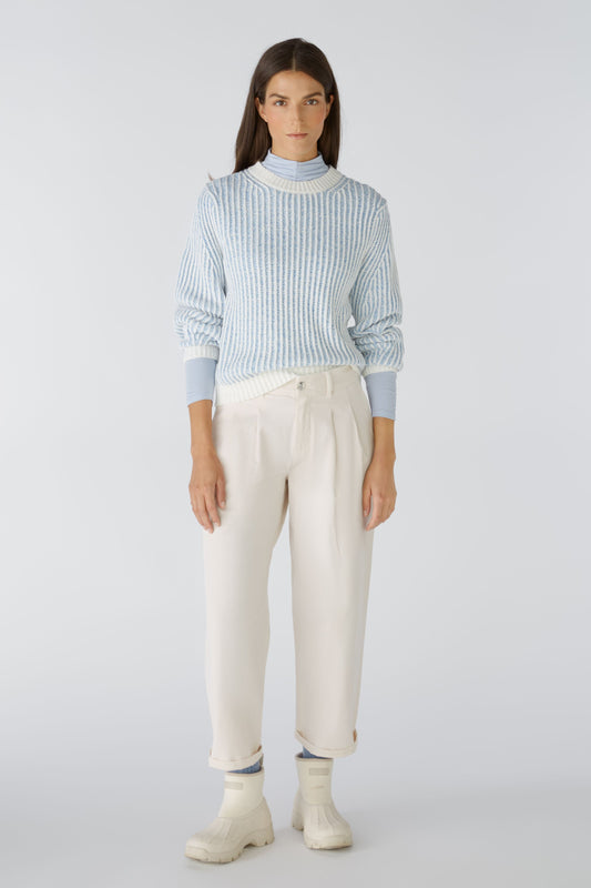 Oui Stripe Sweater