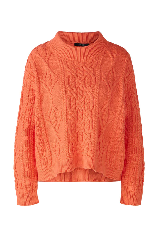 Oui Coral Sweater