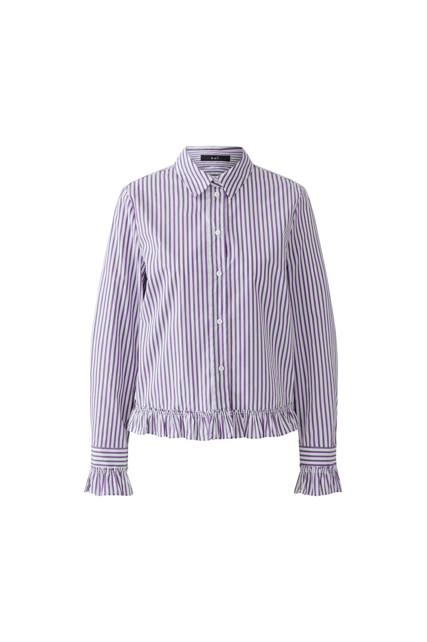 Oui Violet Stripe Shirt 99104