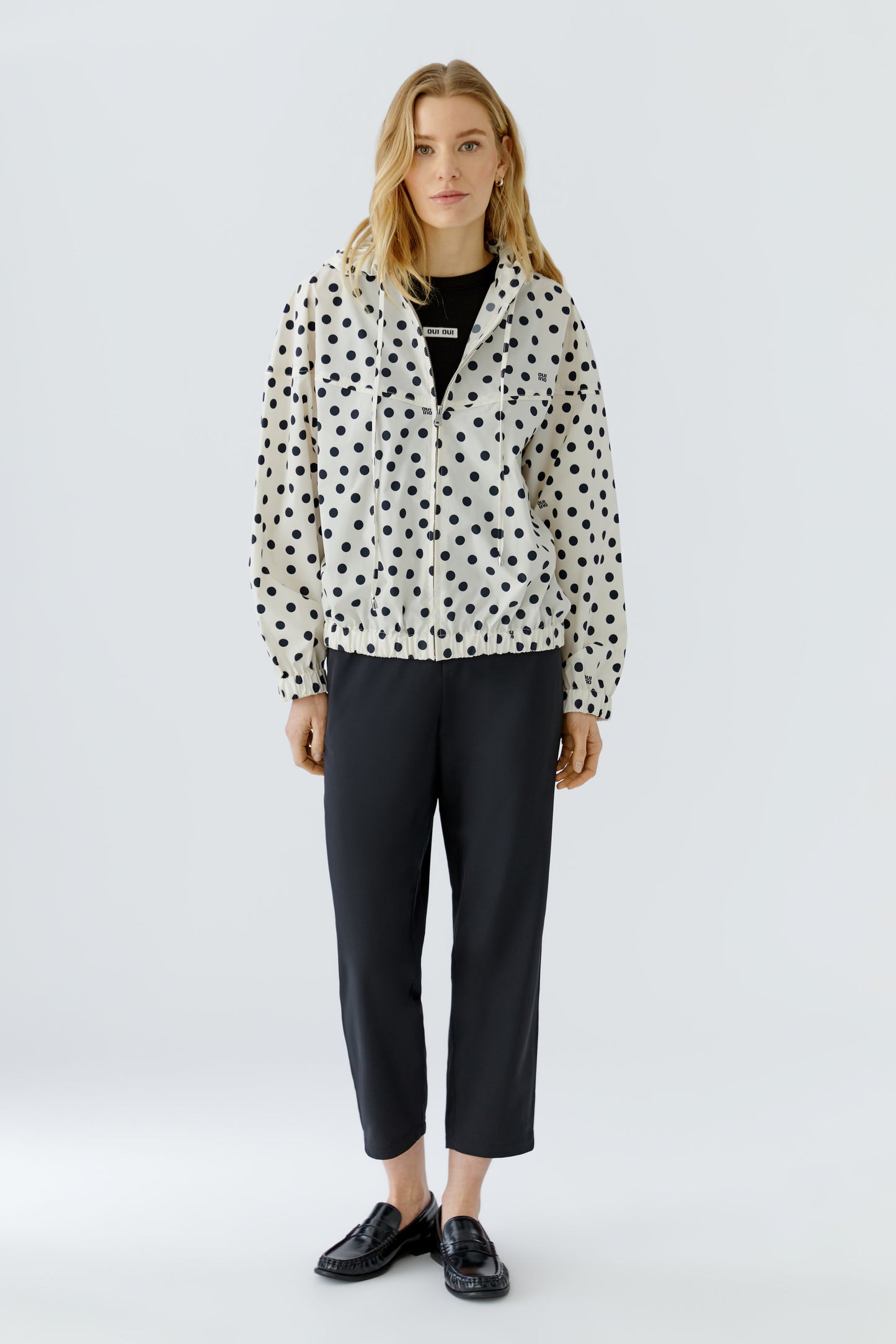 Oui Cream Spot Coat 98730
