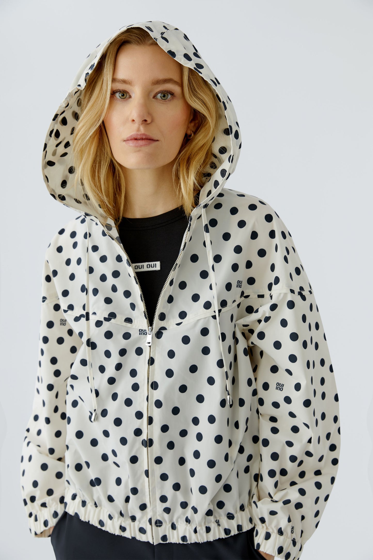 Oui Cream Spot Coat 98730