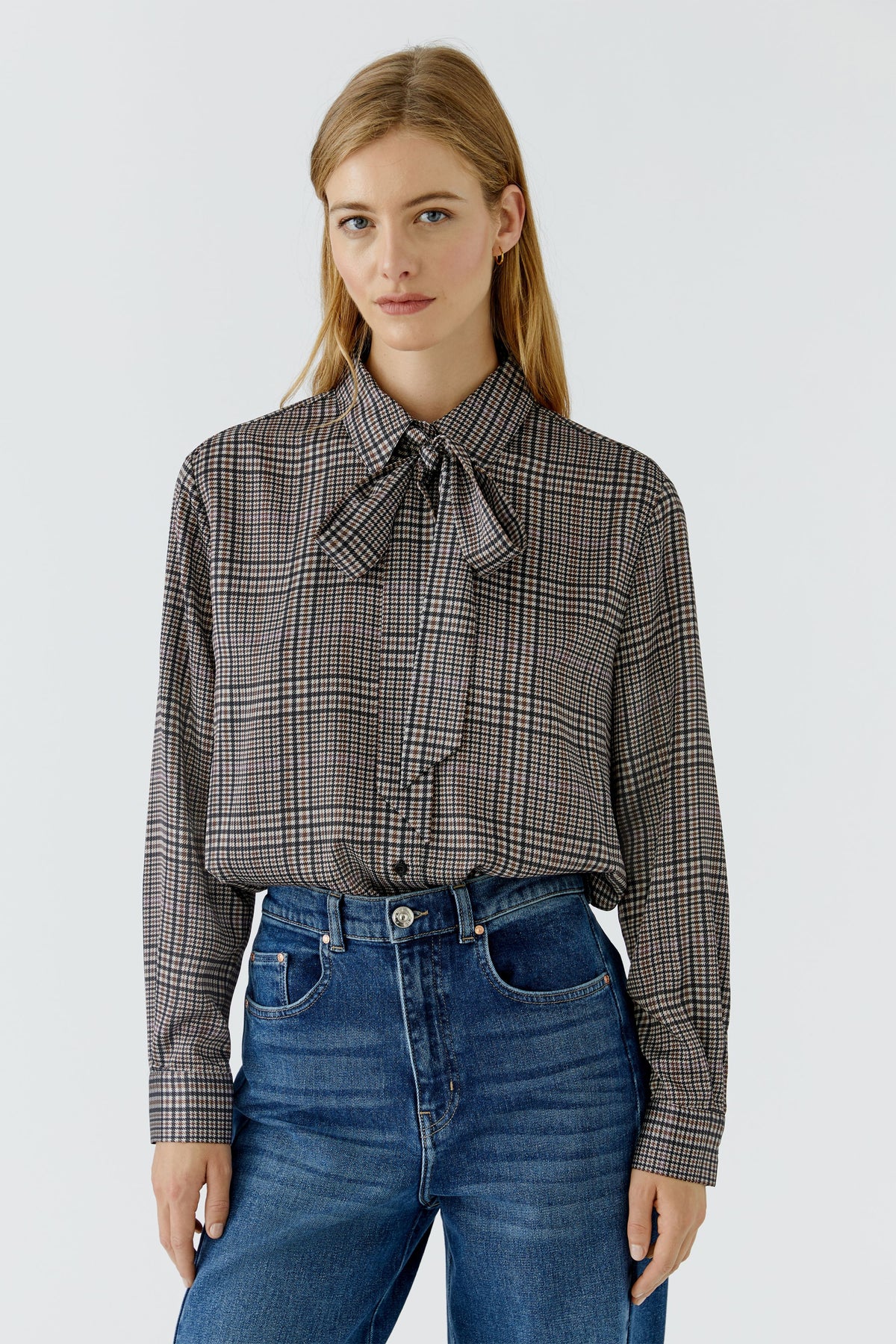 Oui Check Shirt 99968