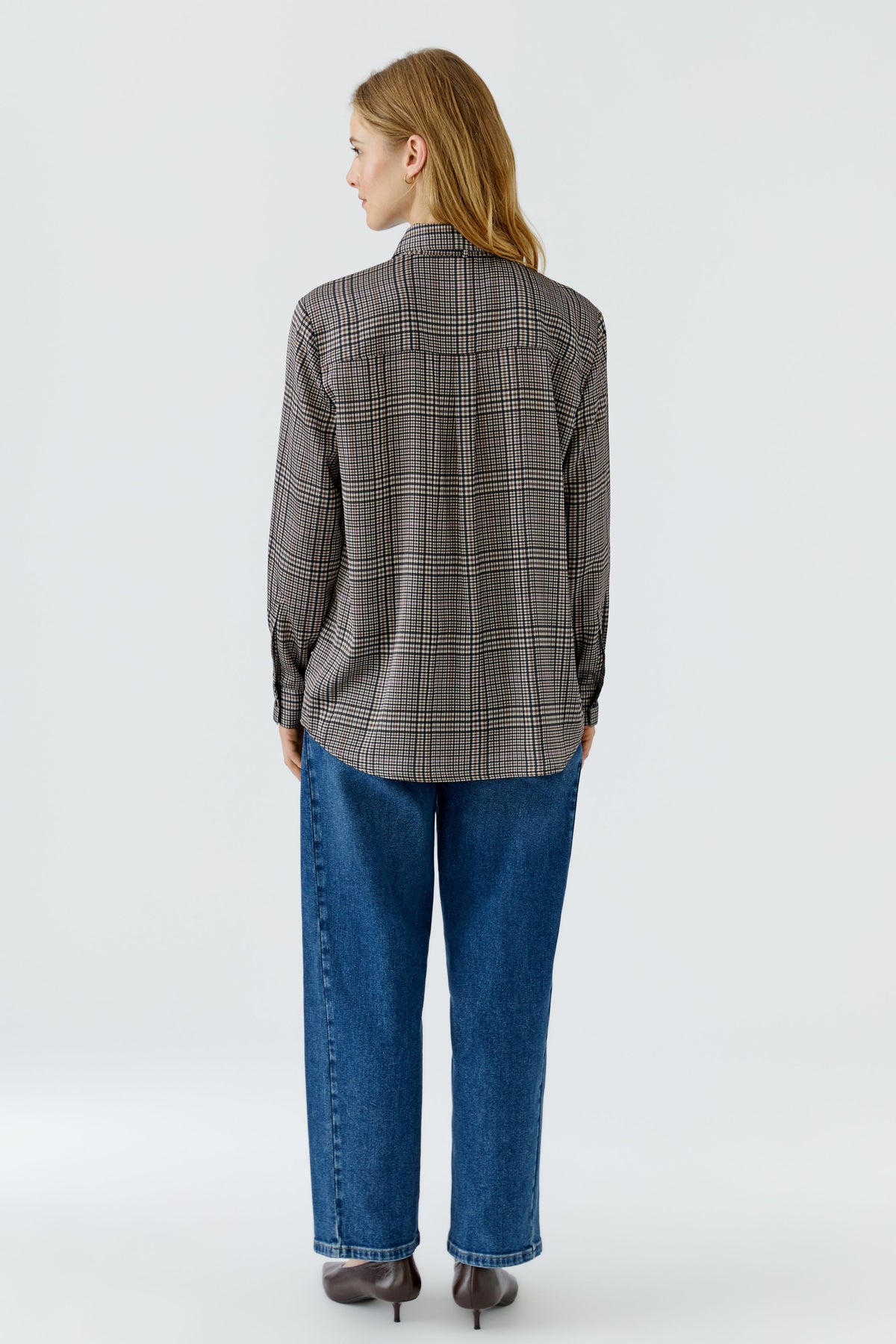 Oui Check Shirt 99968
