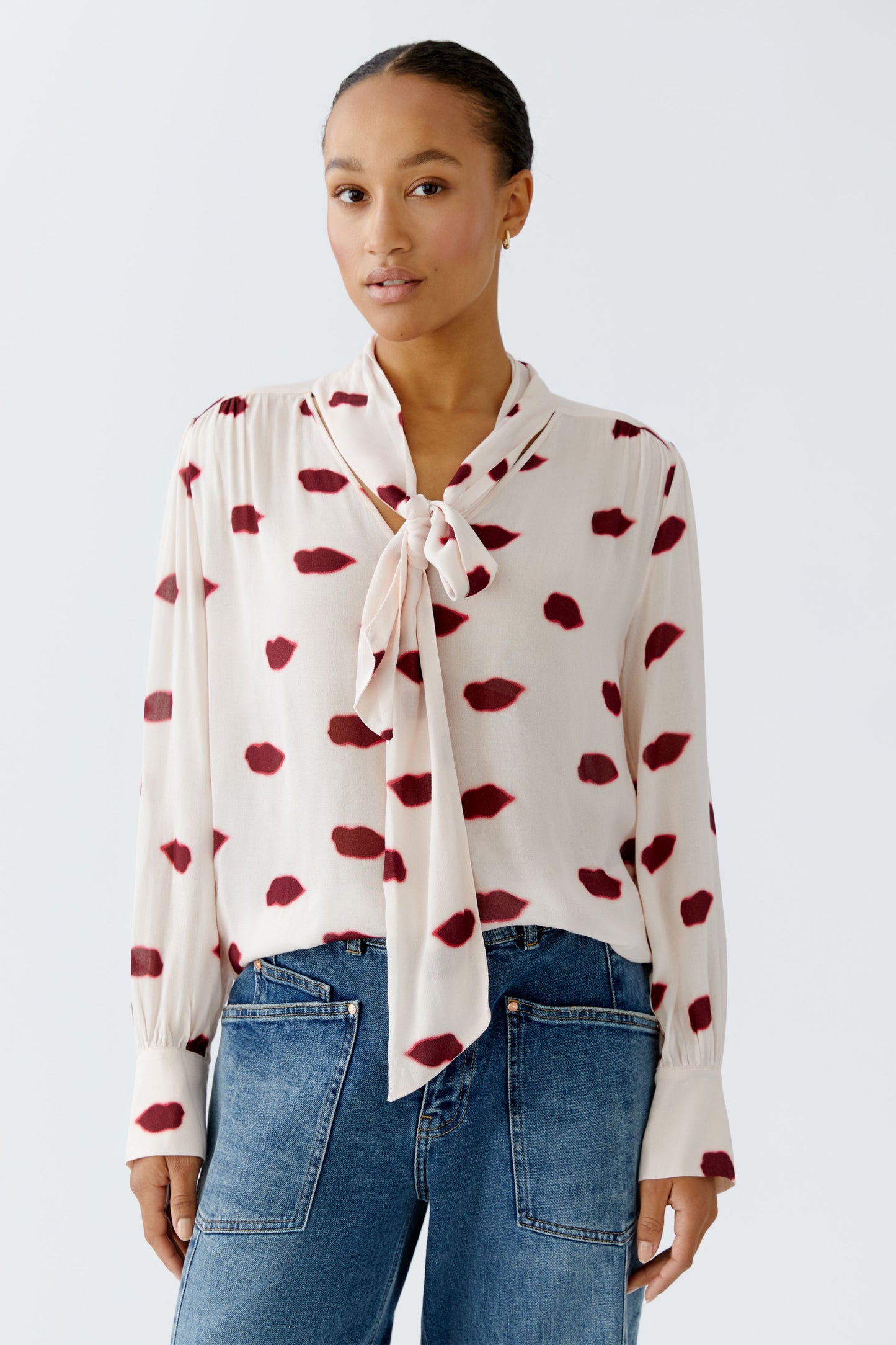 Oui Lips Blouse 94578