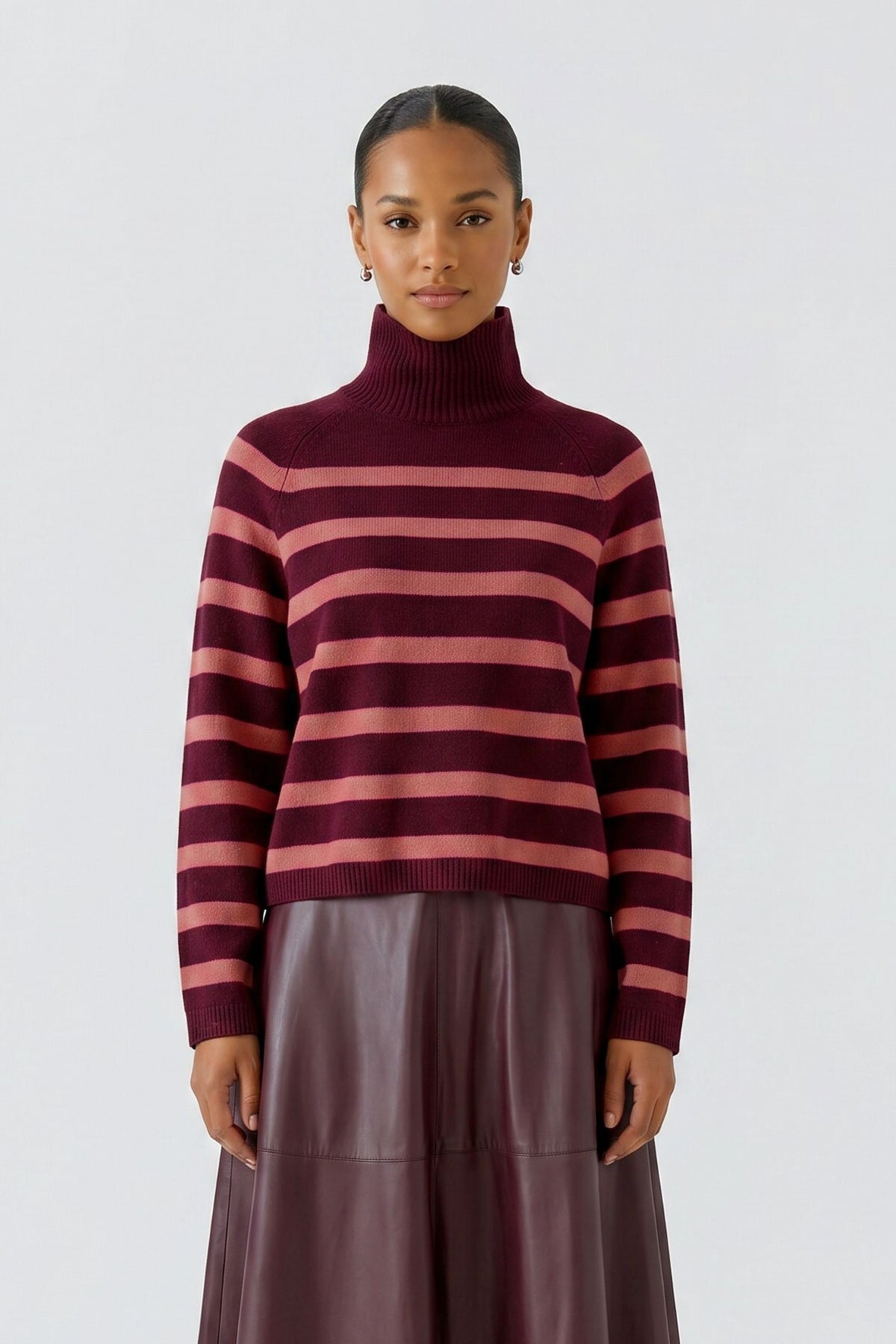Oui Stripe Sweater 99825