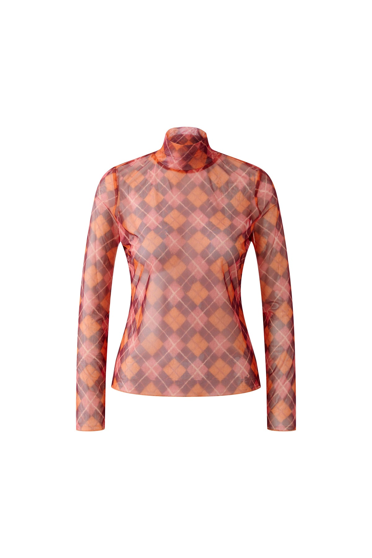 Oui Print Mesh Top 99895