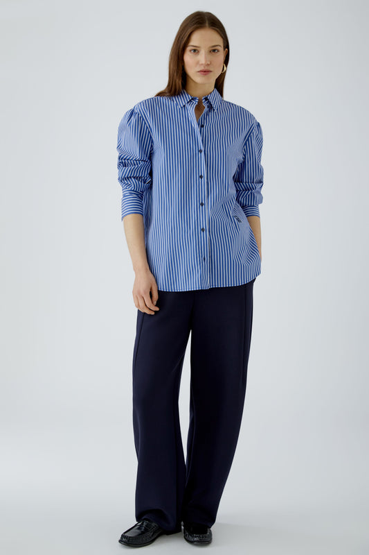 Oui Stripe Long Shirt 99200