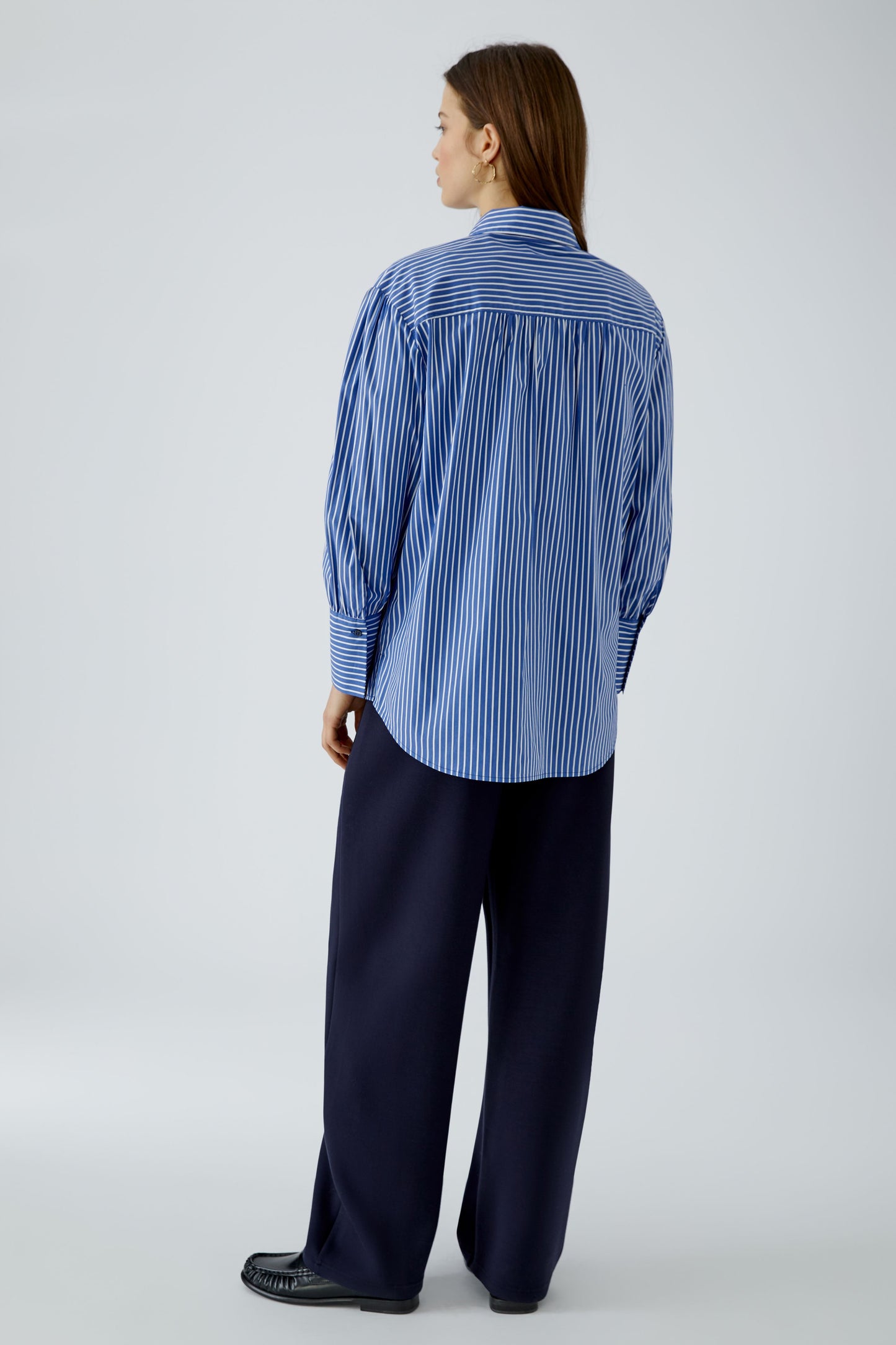 Oui Stripe Long Shirt 99200