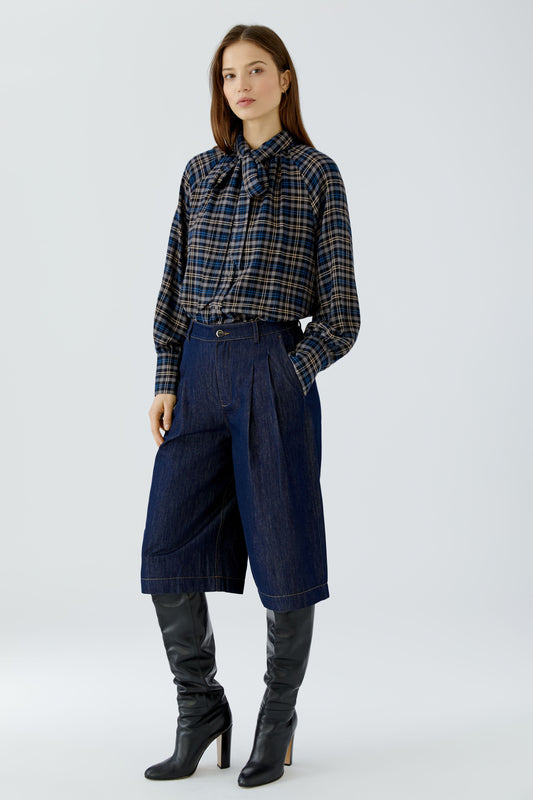 Oui Tie Neck Shirt 99203