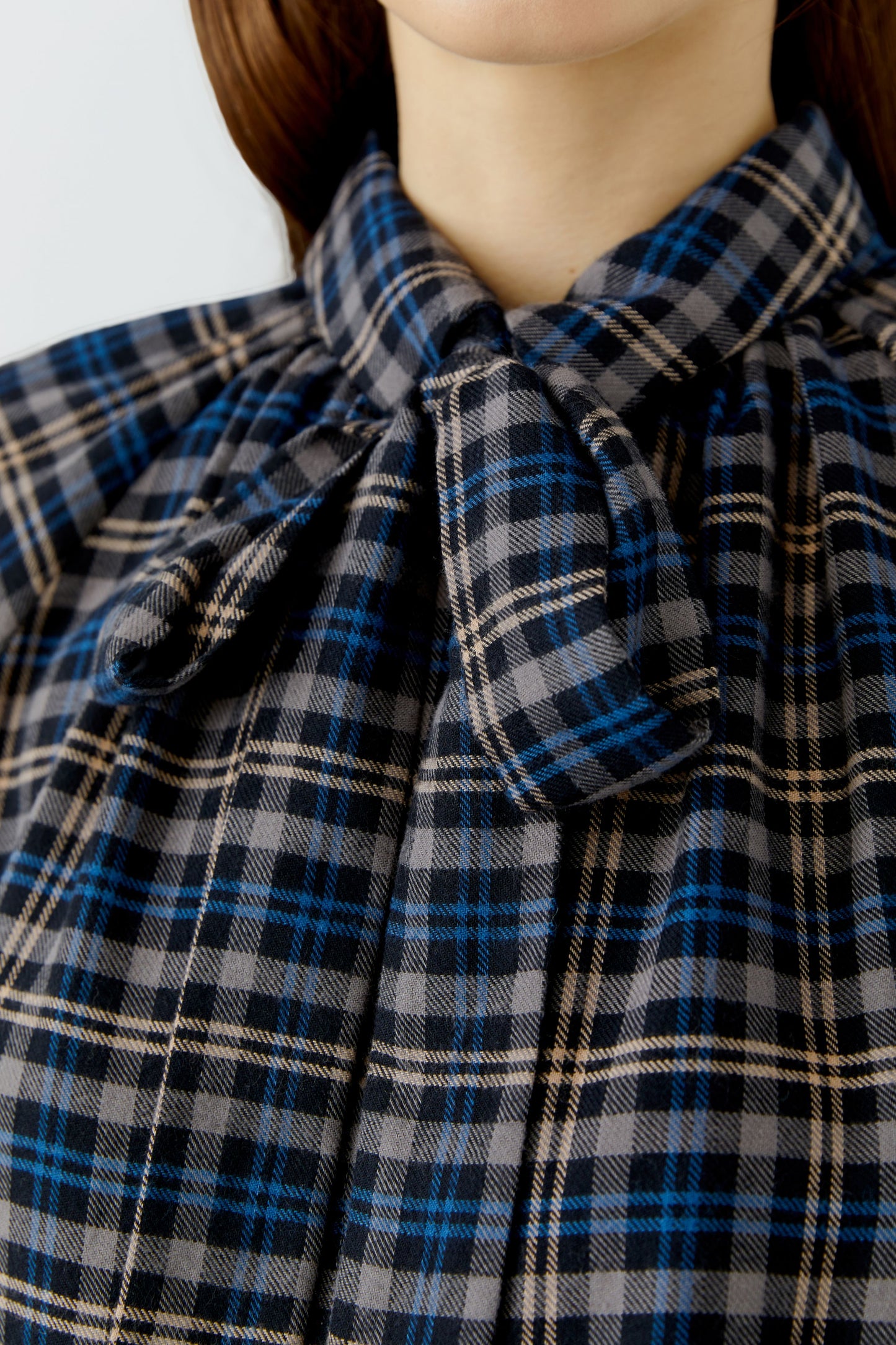 Oui Tie Neck Shirt 99203