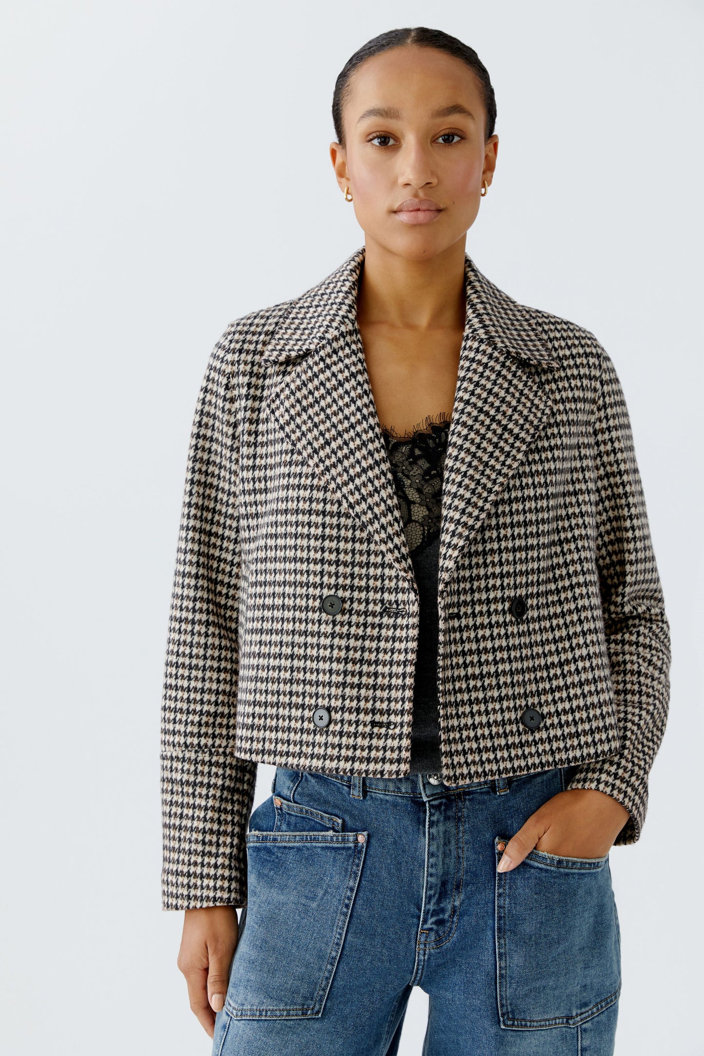 Oui Tweed Jacket 94479
