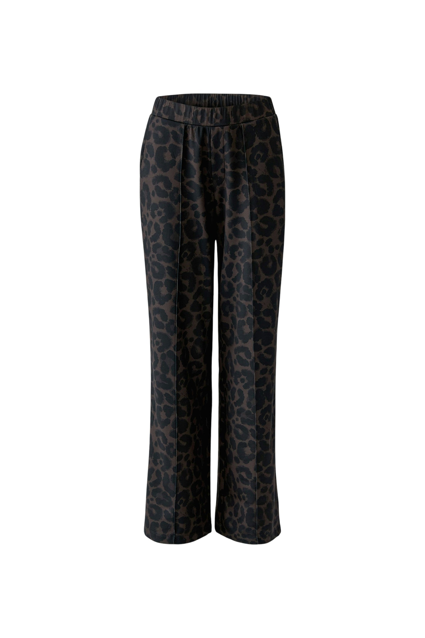 Oui Brown/Black Trousers 99696