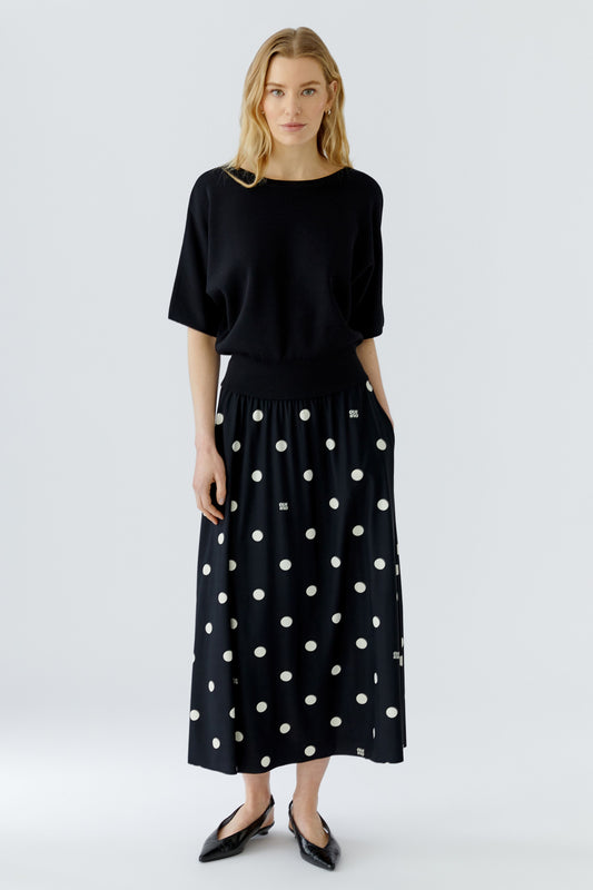 Oui Spot Full Skirt 98680
